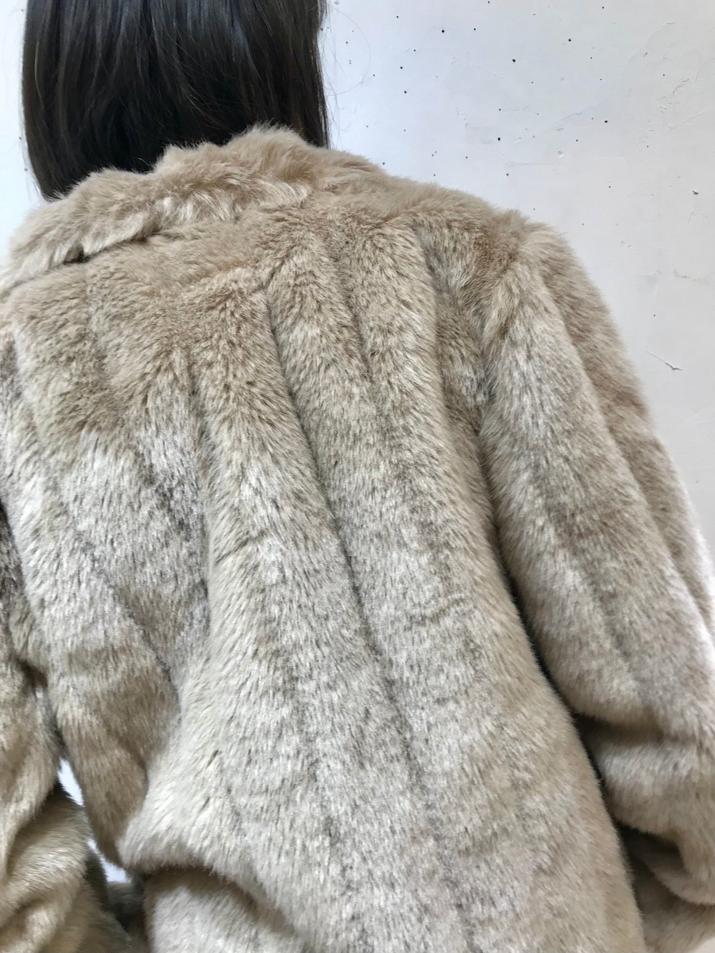 Vintage Eco Fur Jacket UNION MADE [K25557]