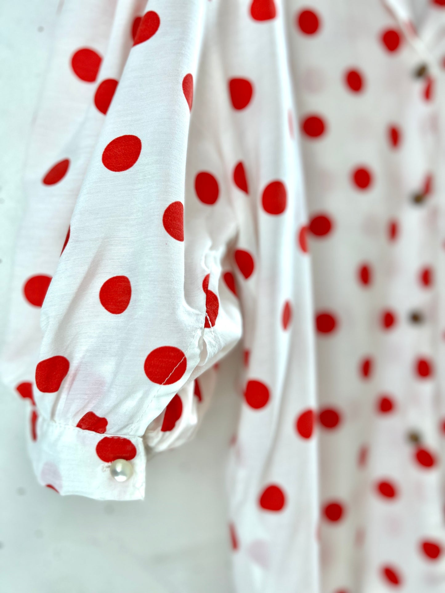 Vintage Viscose Shirt MADE IN FRANCE [G30623]