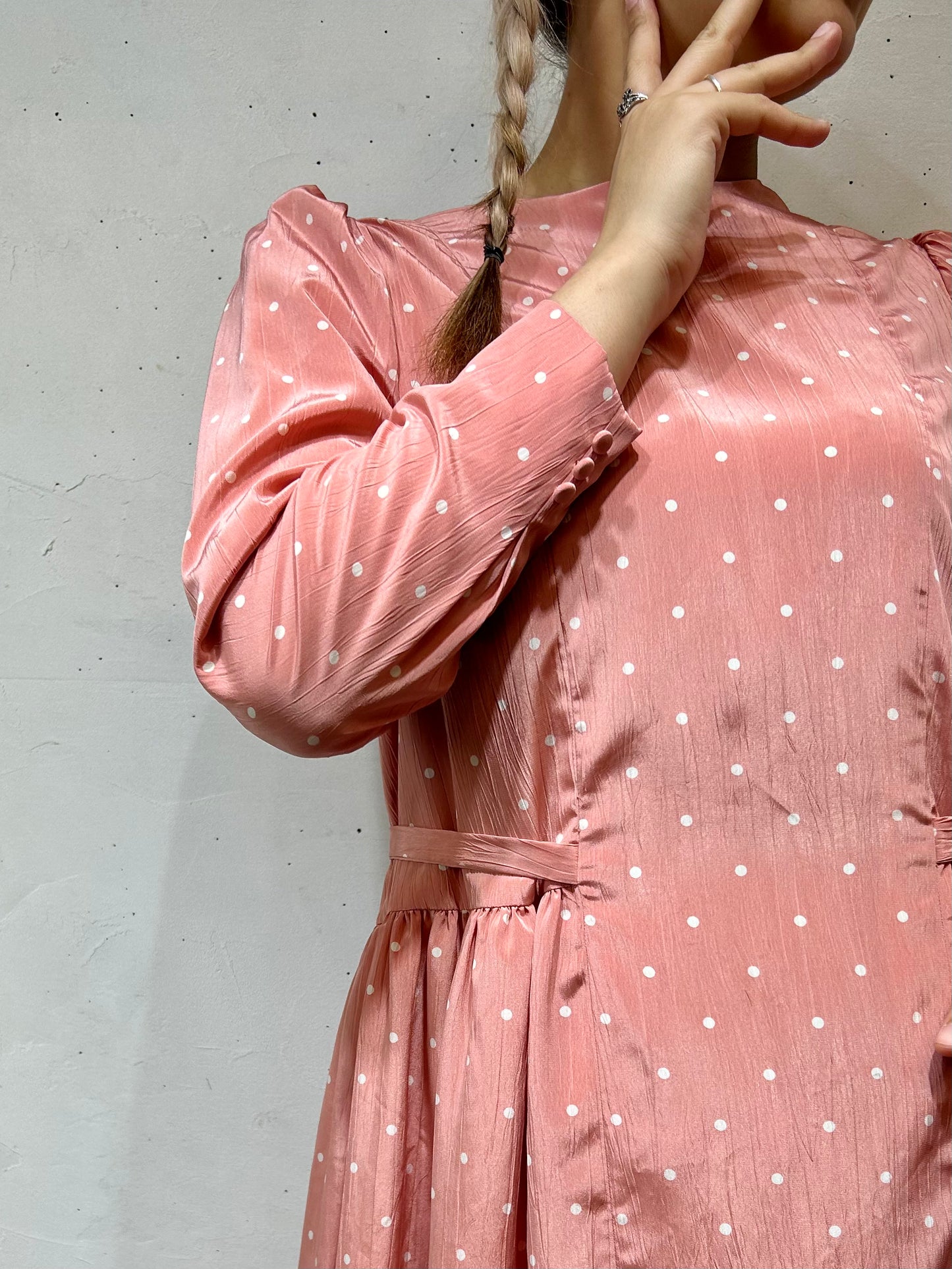 Vintage Dot Dress [D26706]