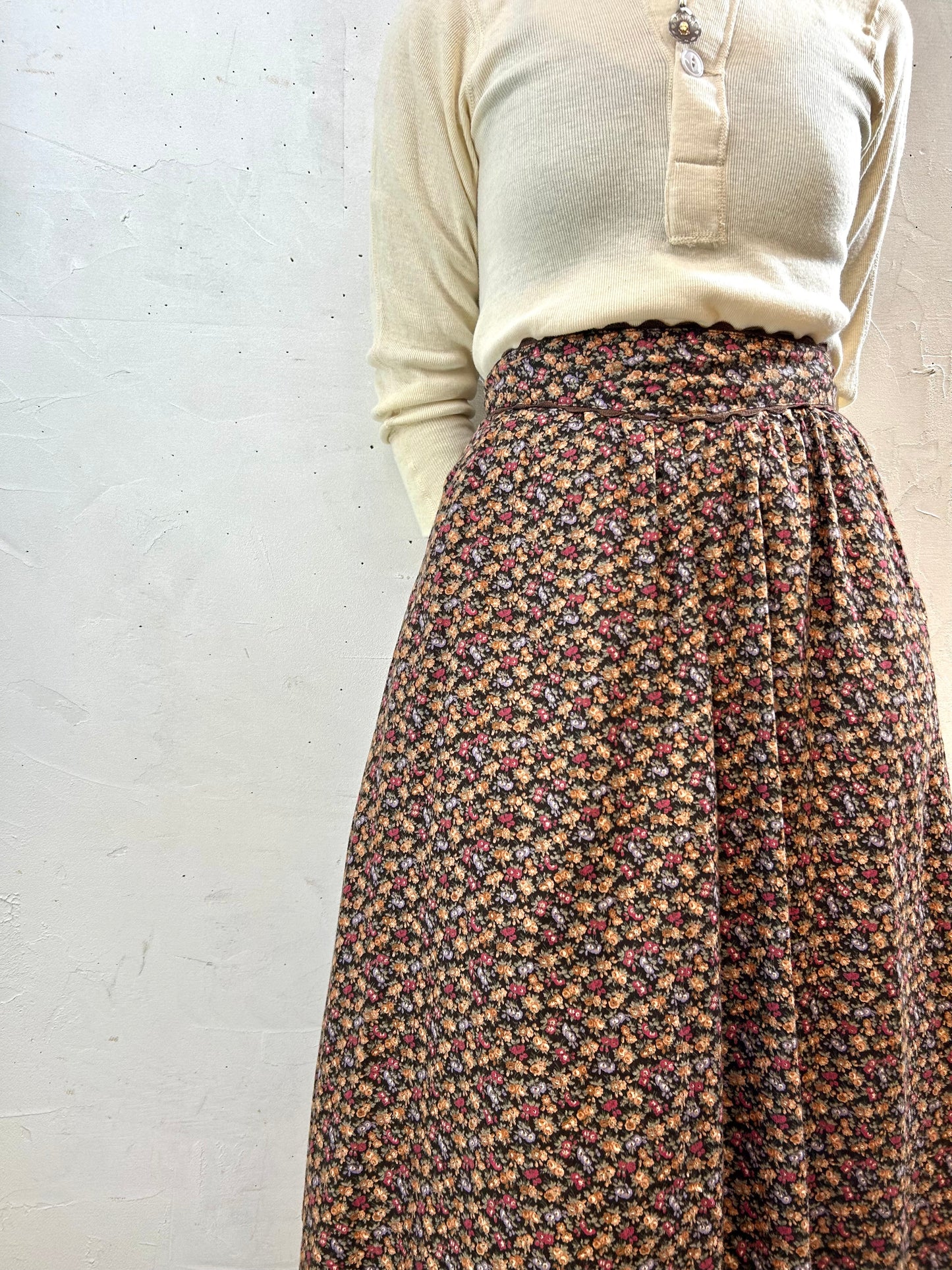 '70s Vintage Skirt 〜Betty Barclay〜 [I28430]