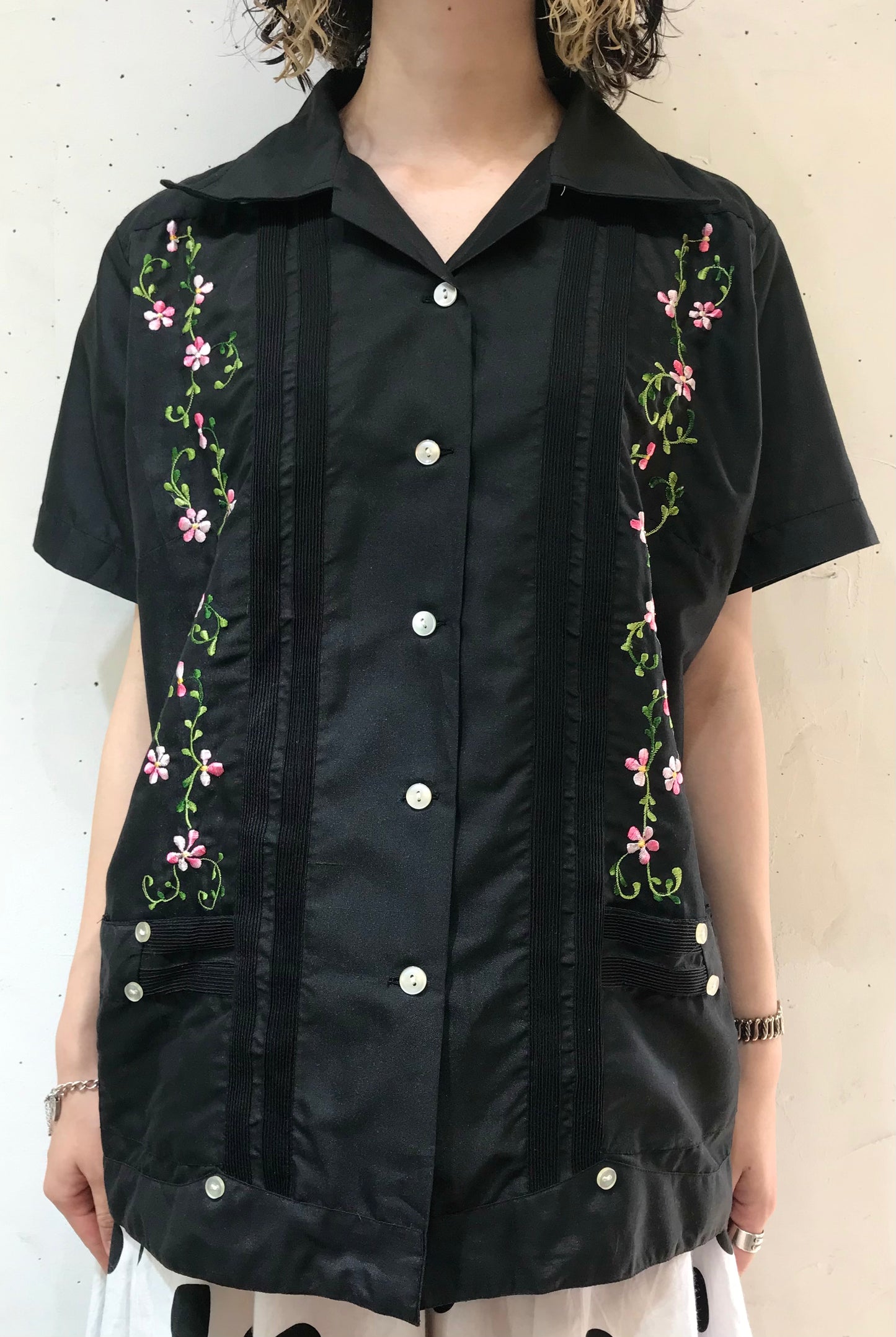 '70s Vintage Mexican Cuba Shirt [G24563]