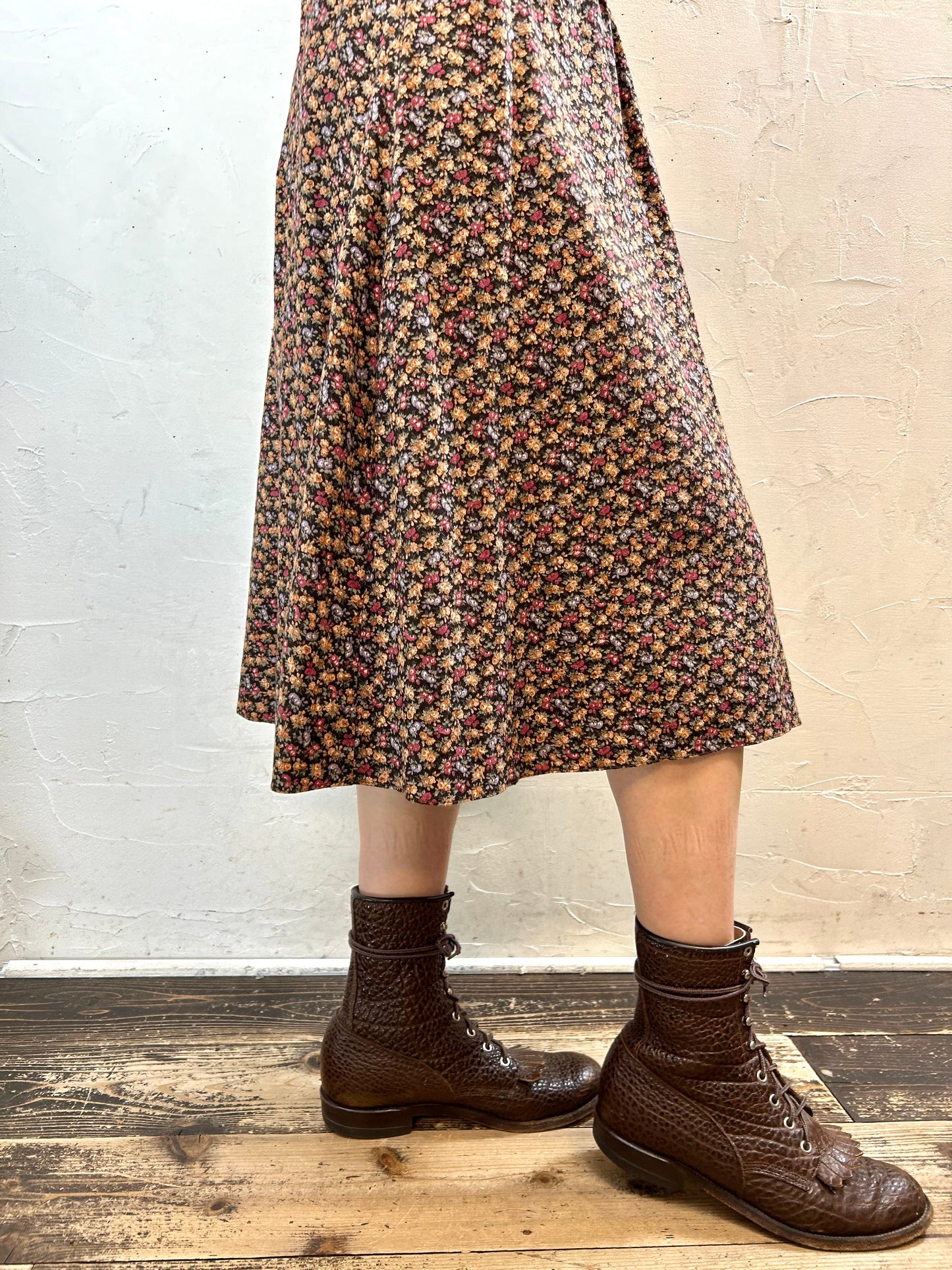 '70s Vintage Skirt 〜Betty Barclay〜 [I28430]