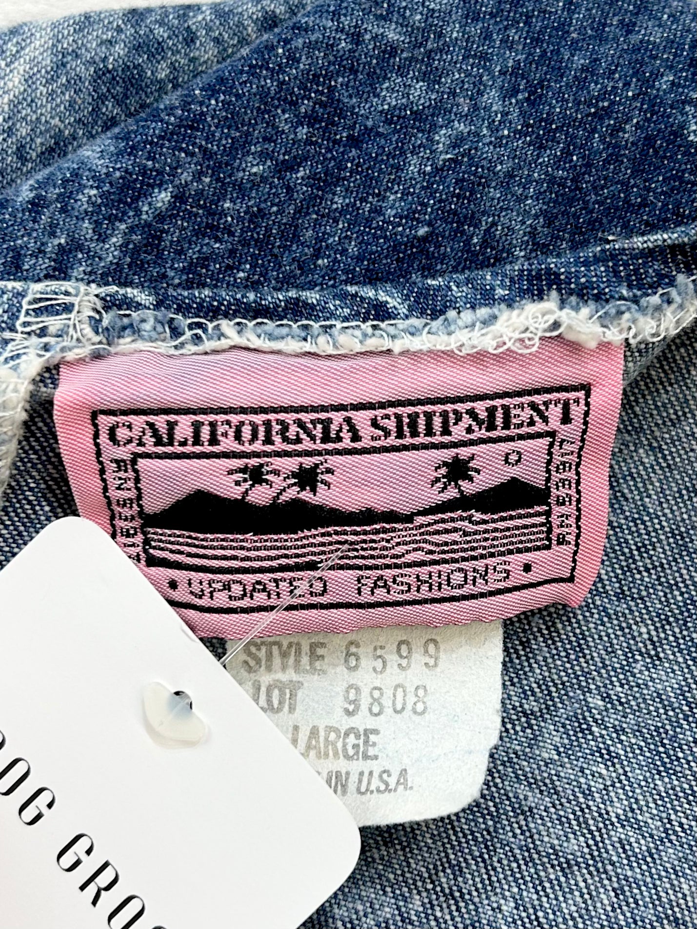 Vintage Denim Tops MADE IN USA [J25355]