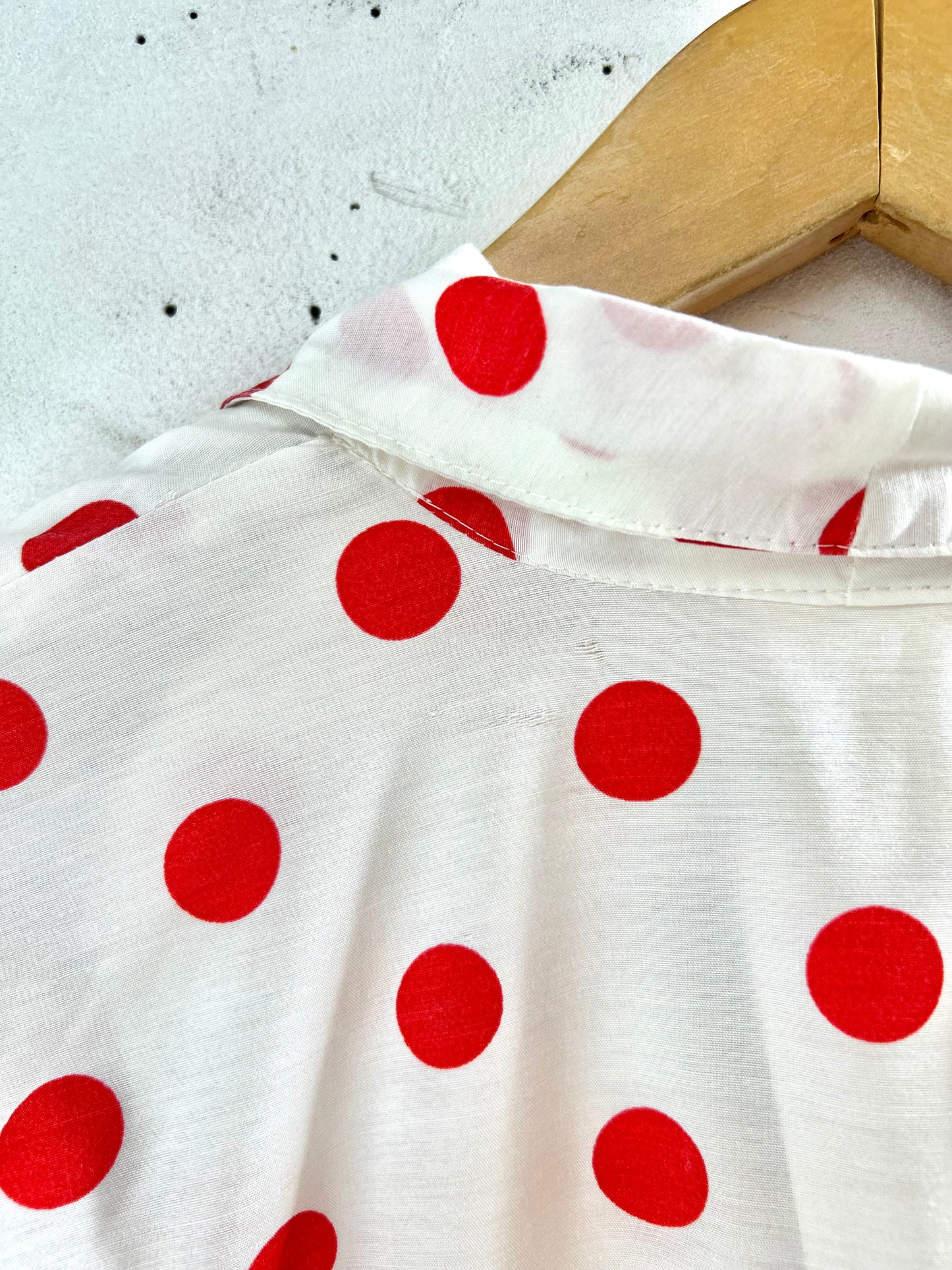Vintage Viscose Shirt MADE IN FRANCE [G30623]