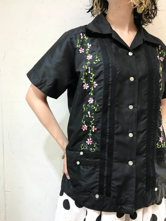 '70s Vintage Mexican Cuba Shirt [G24563]