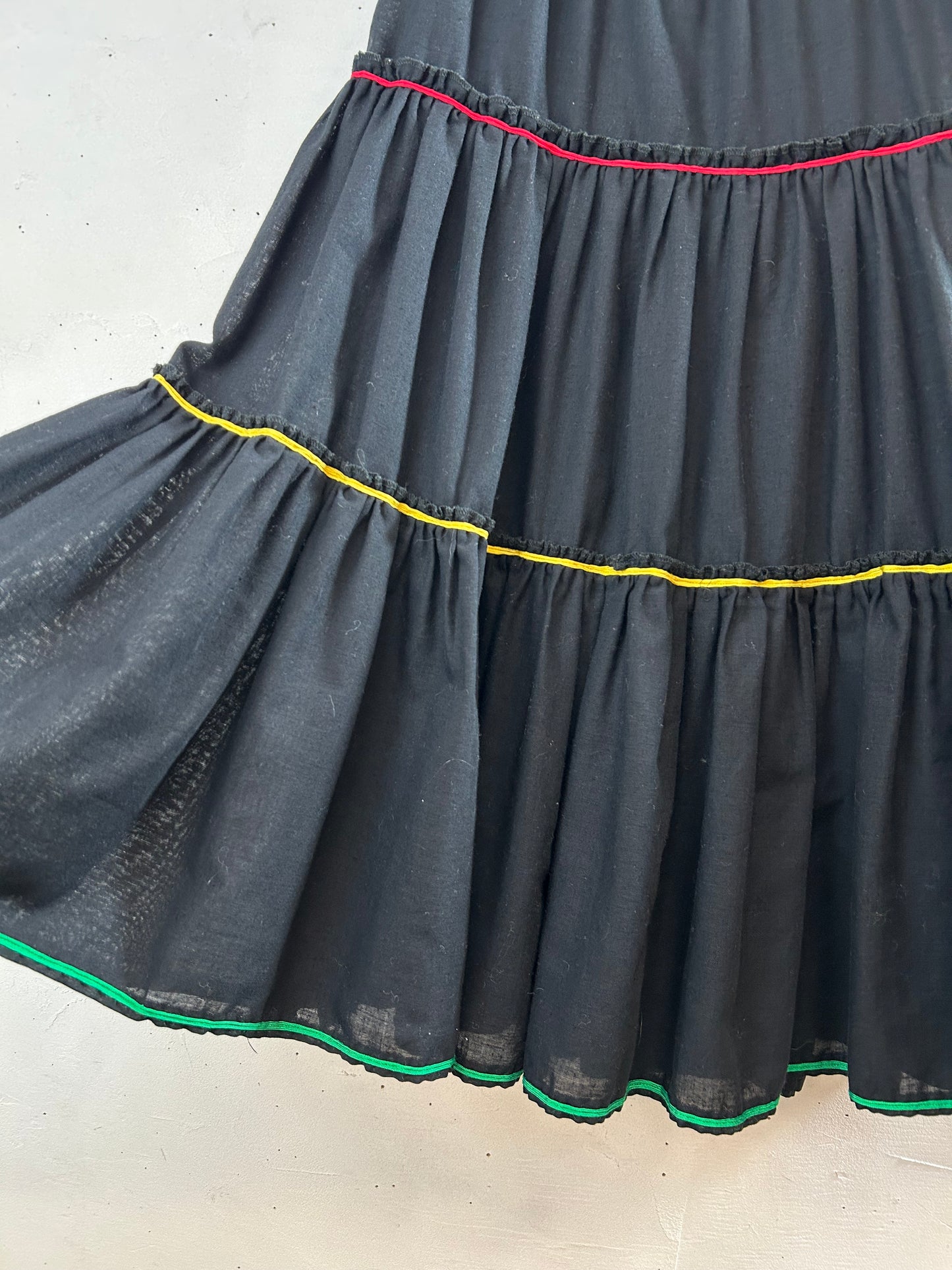 Vintage Tiered Skirt [B29537]