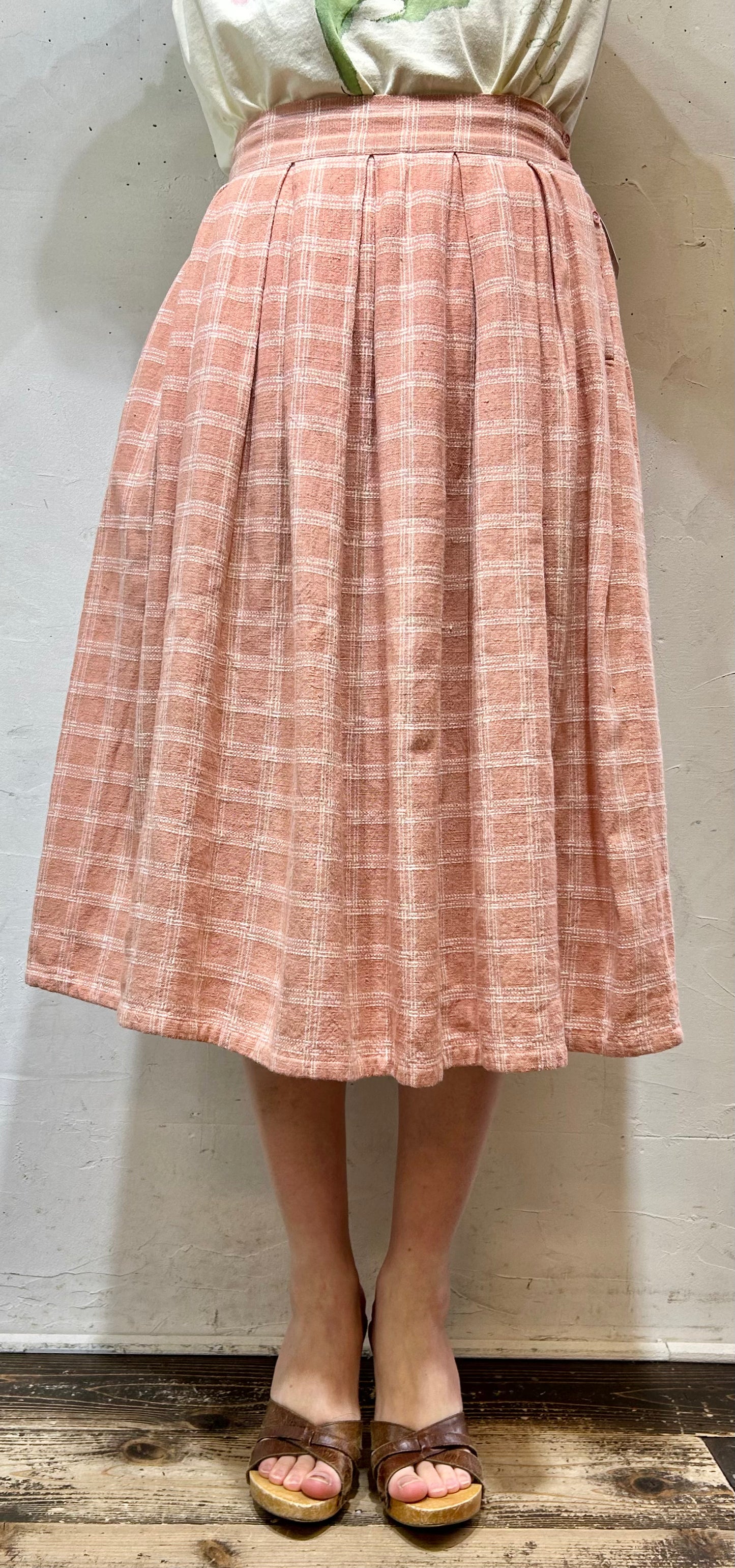 Vintage Indian Cotton Skirt [D26704]