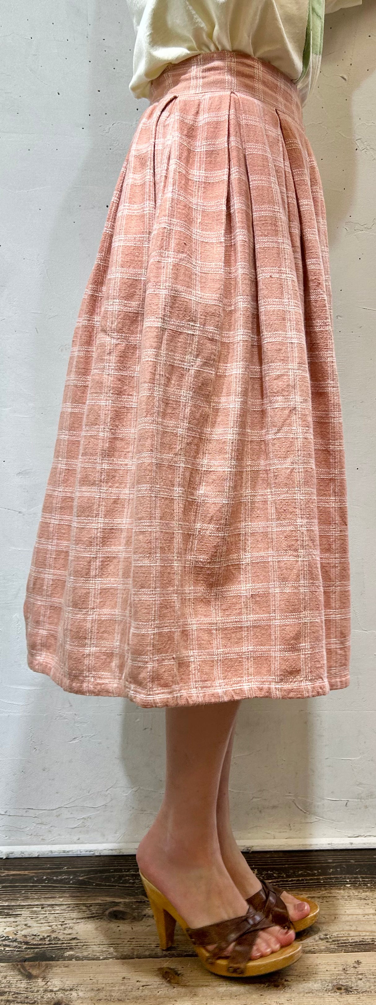 Vintage Indian Cotton Skirt [D26704]