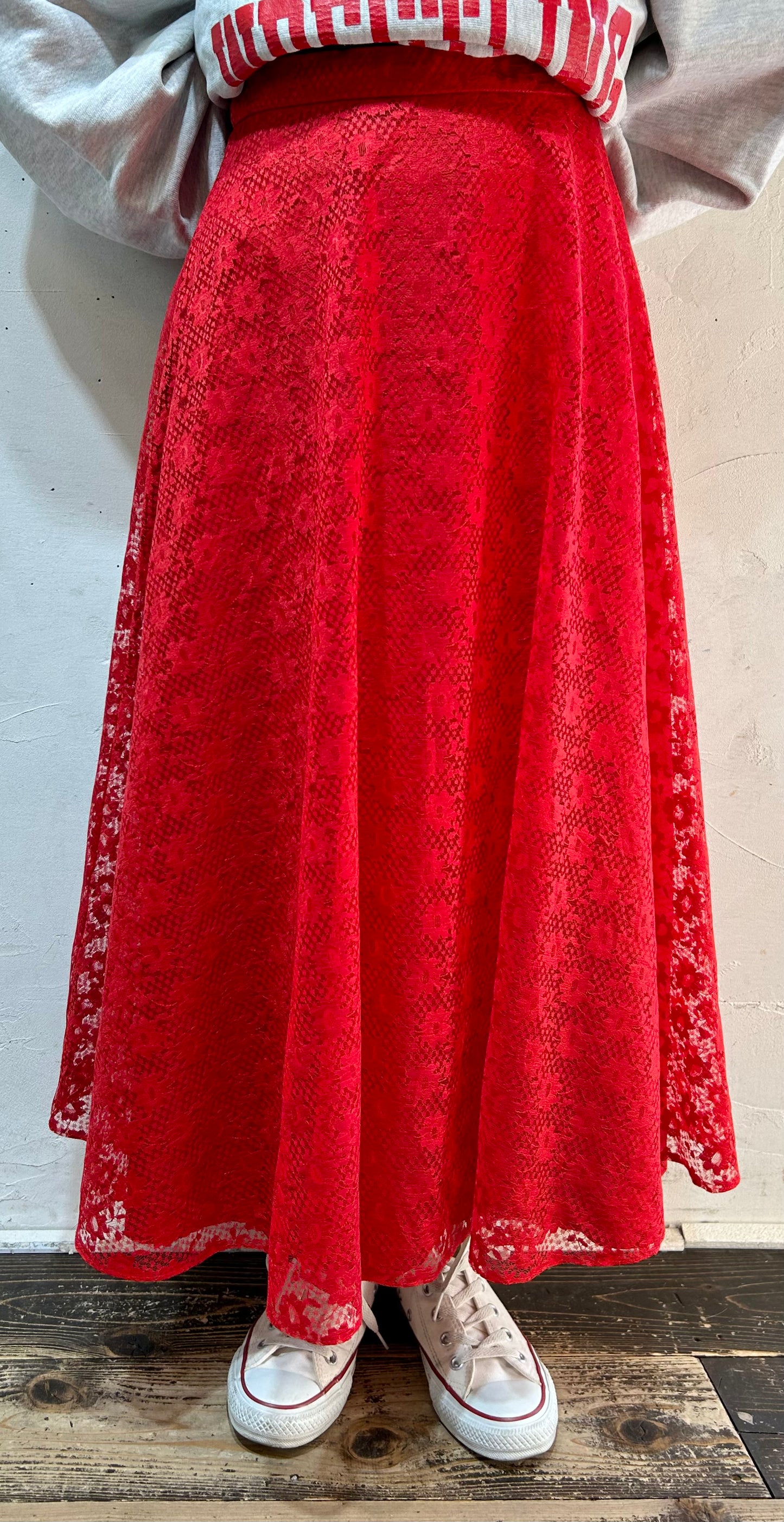 Vintage Lace Skirt [B26231]