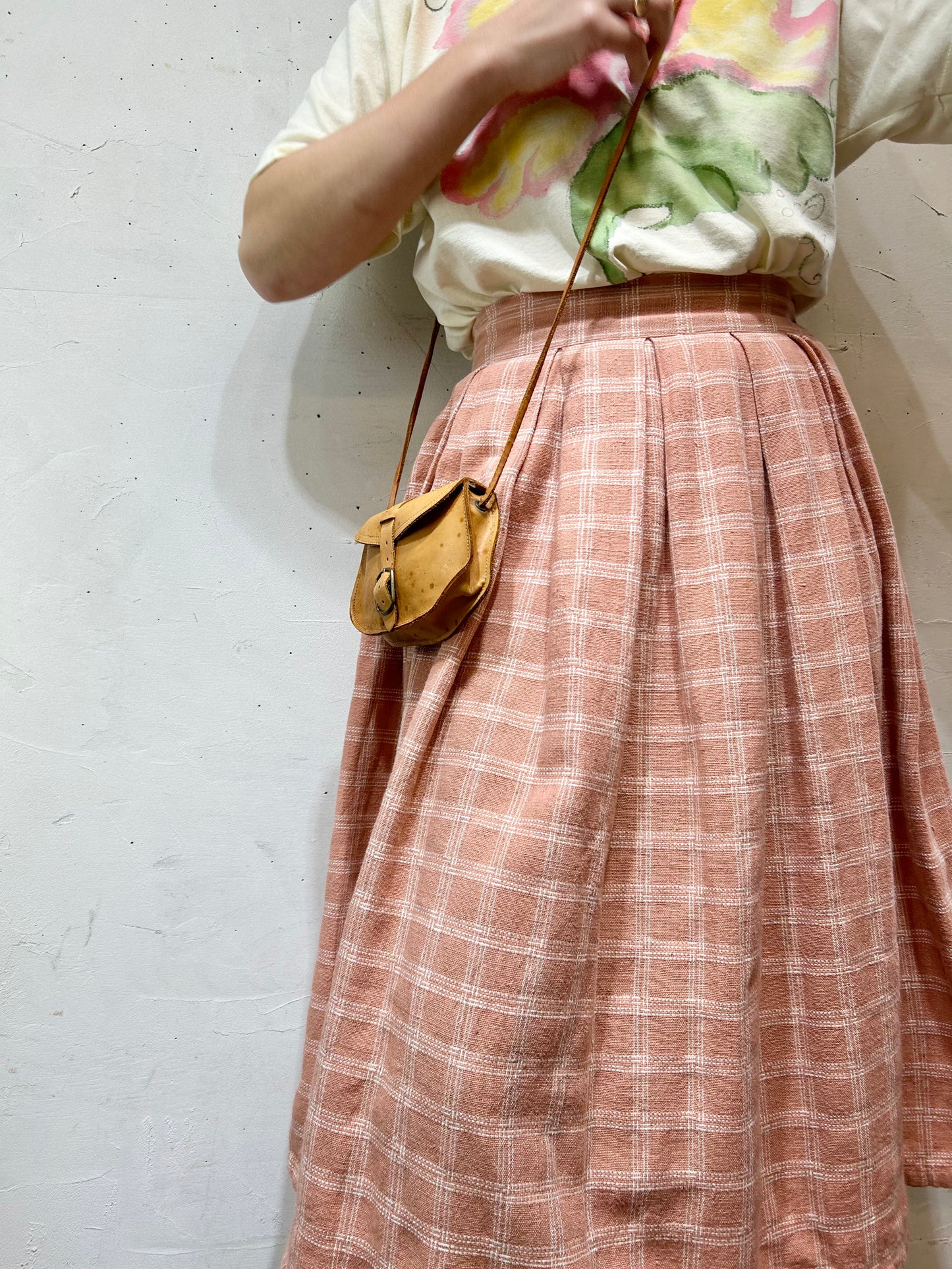 Vintage Indian Cotton Skirt [D26704]