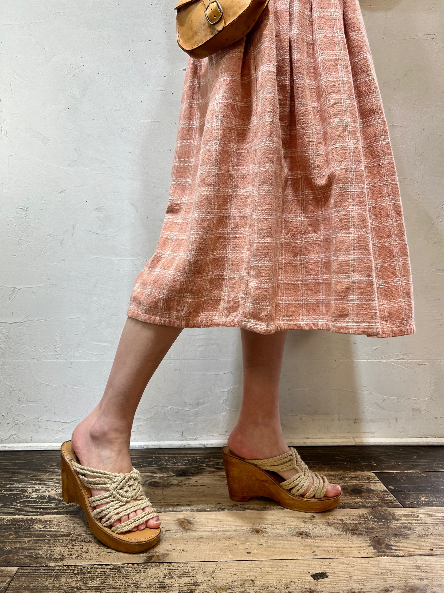 Vintage Indian Cotton Skirt [D26704]