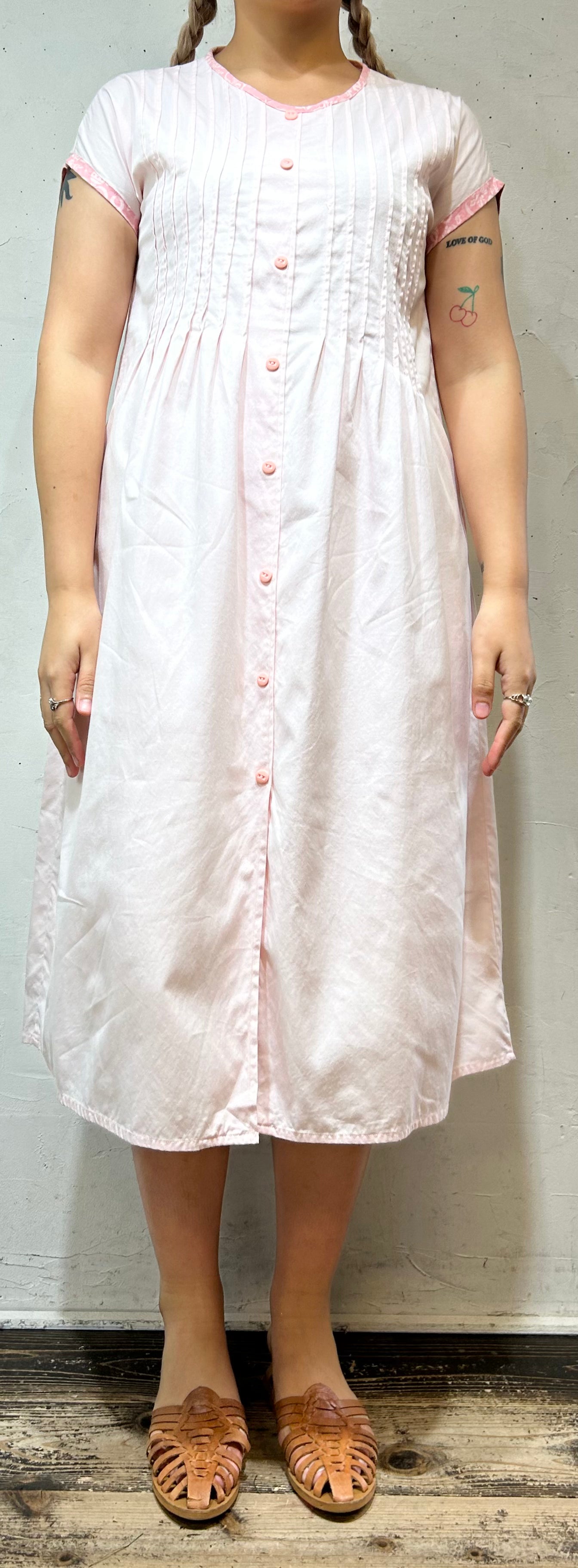 Vintage Pink Dress [D26703]