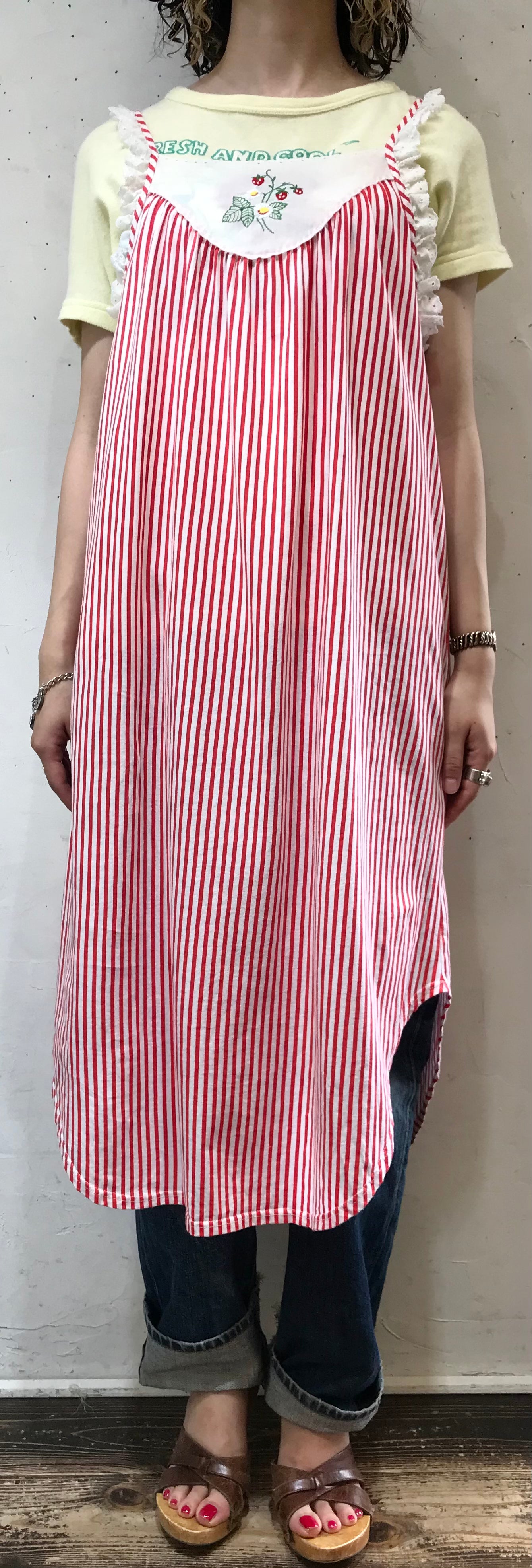 Vintage Camisole Dress MADE IN W. Germany [G24566]