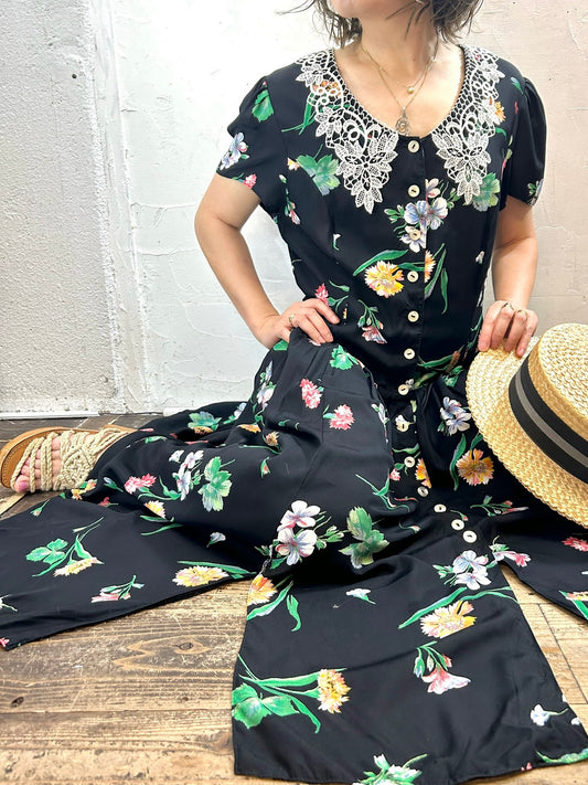 Vintage Viscose Dress [F27265]