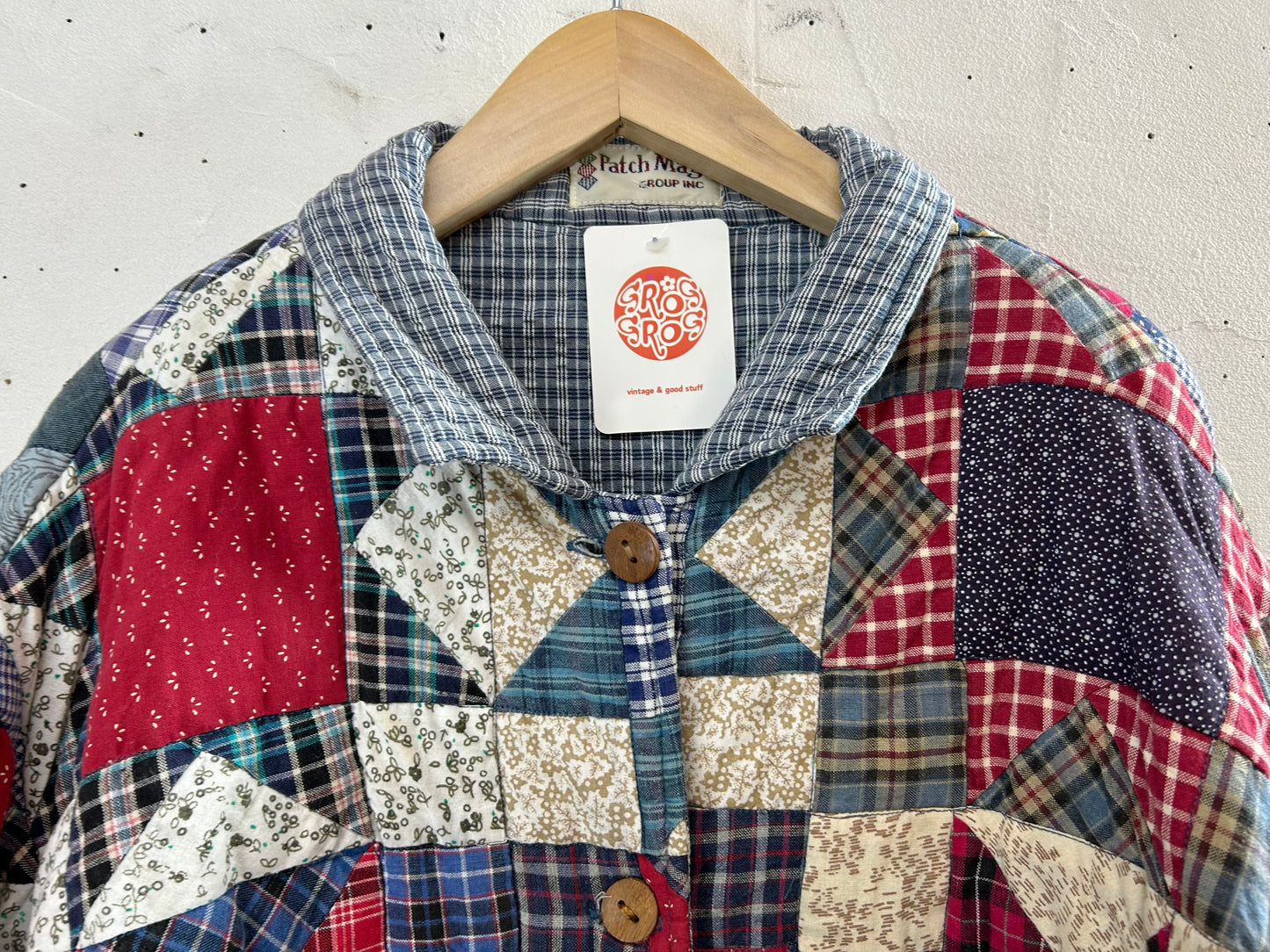 Vintage Reversible Patchwork Jacket 〜Patch Magic〜 [A29333]