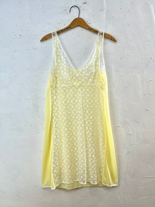 Vintage Lingerie Dress [D29972]