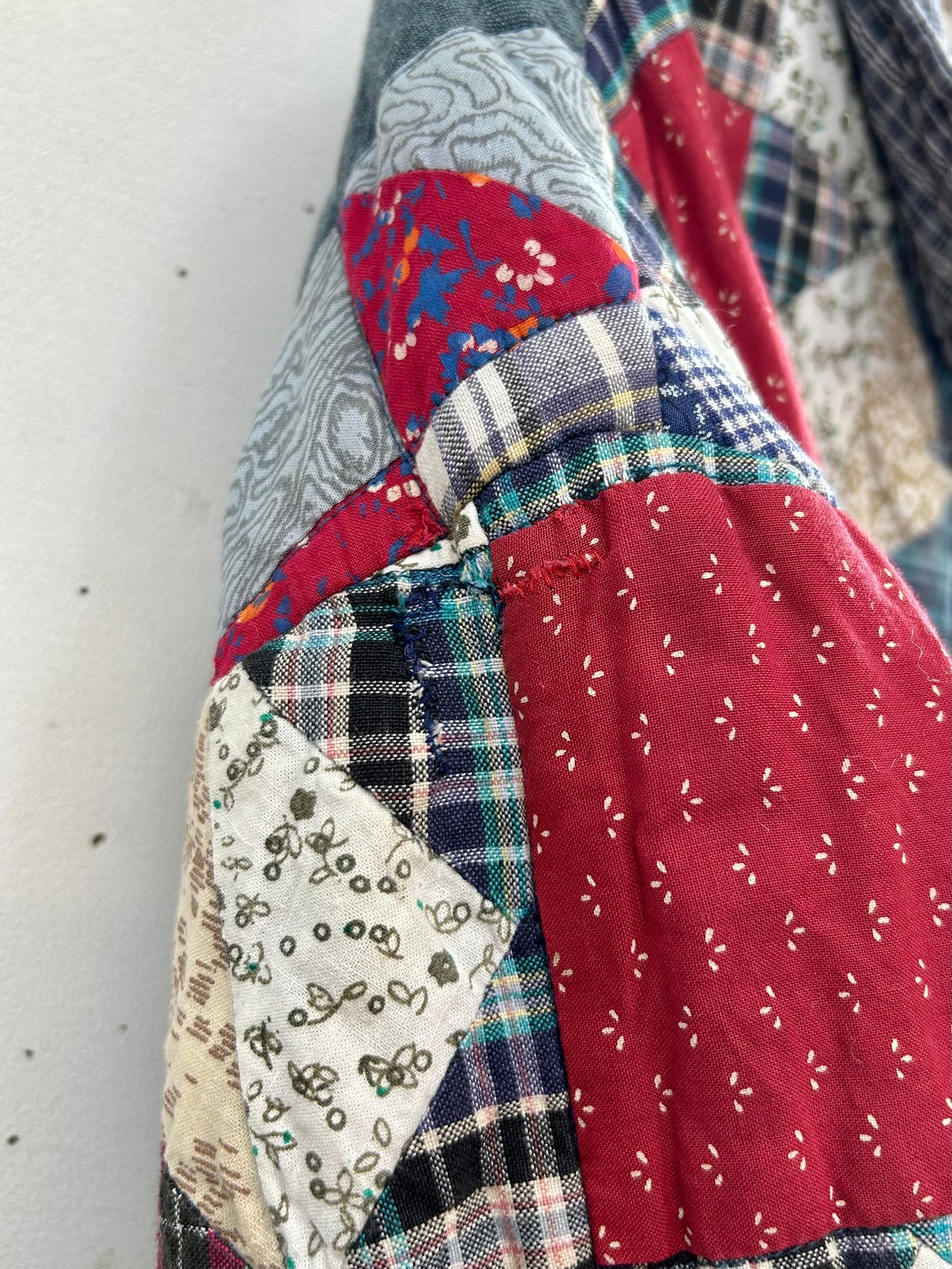 Vintage Reversible Patchwork Jacket 〜Patch Magic〜 [A29333]