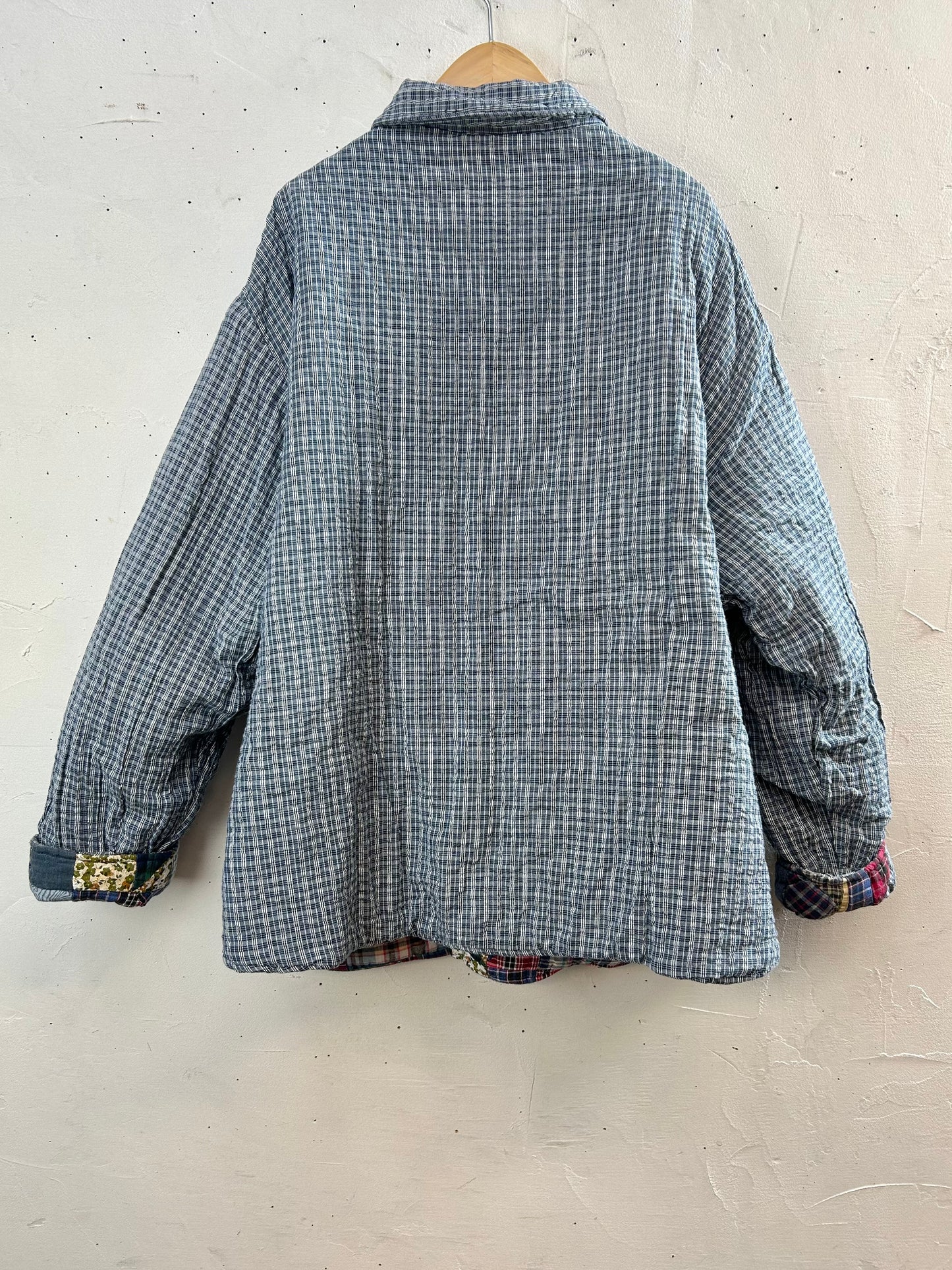 Vintage Reversible Patchwork Jacket 〜Patch Magic〜 [A29333]