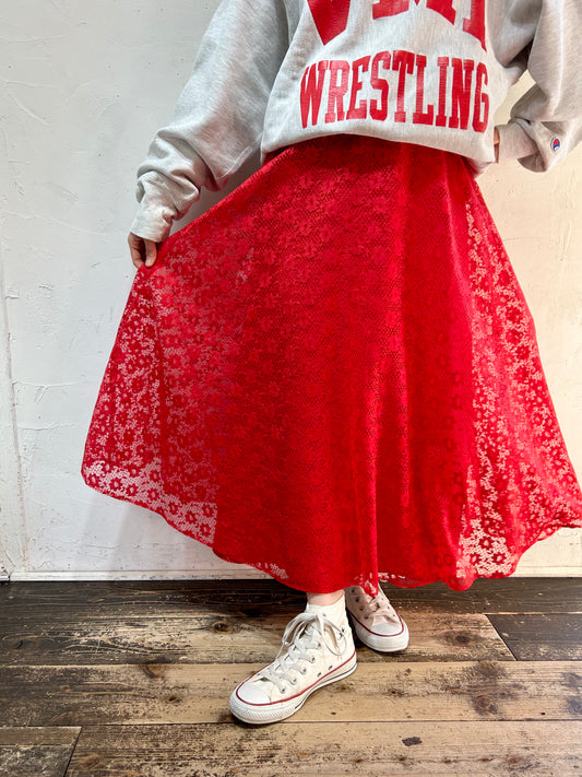 Vintage Lace Skirt [B26231]