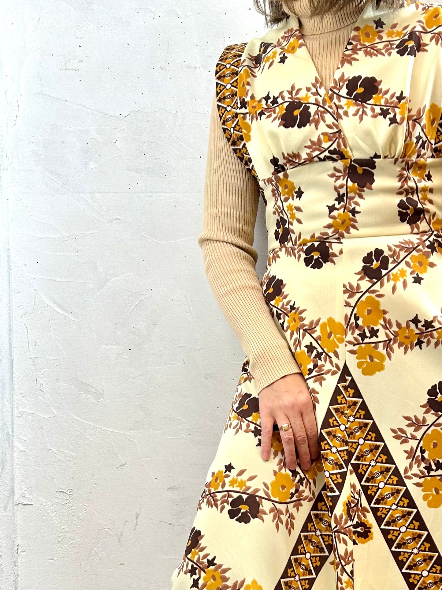 '70s Vintage Dress [G28875]