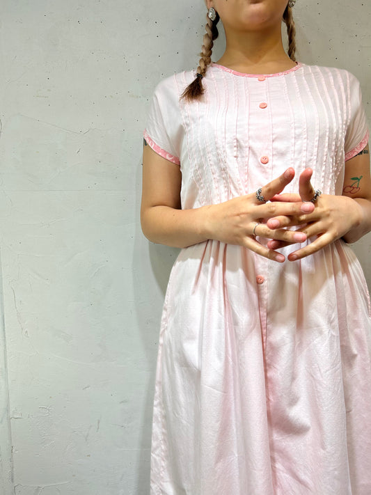 Vintage Pink Dress [D26703]