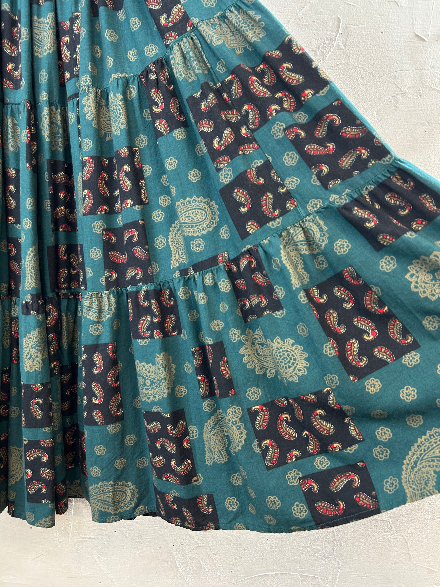 Vintage Tiered Skirt [A29326]
