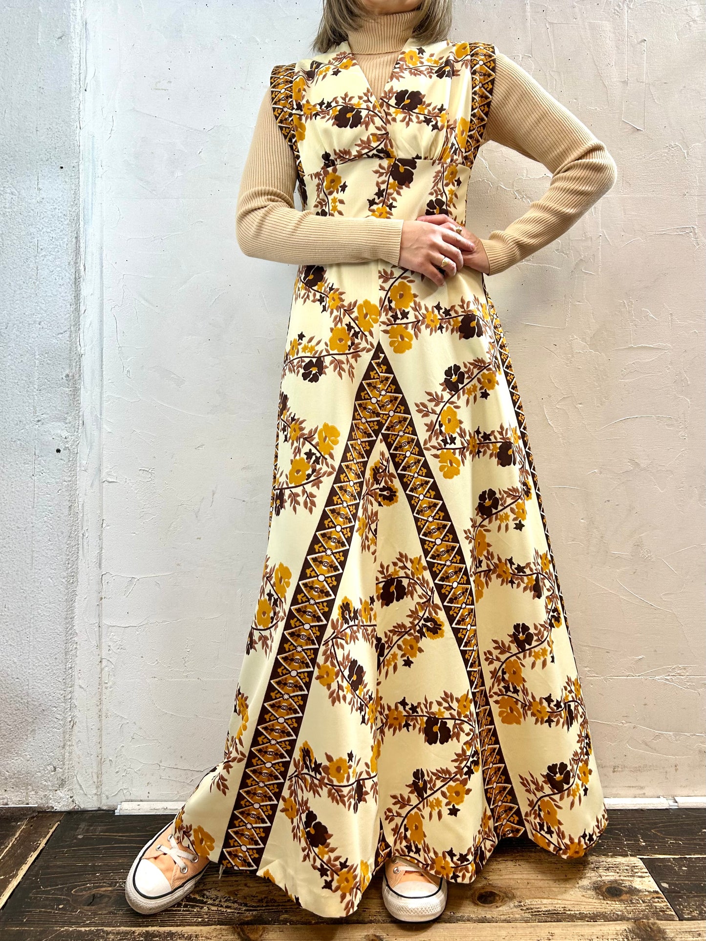 '70s Vintage Dress [G28875]