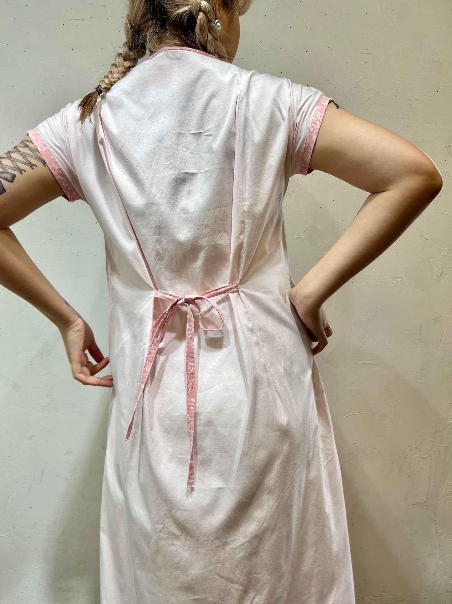 Vintage Pink Dress [D26703]