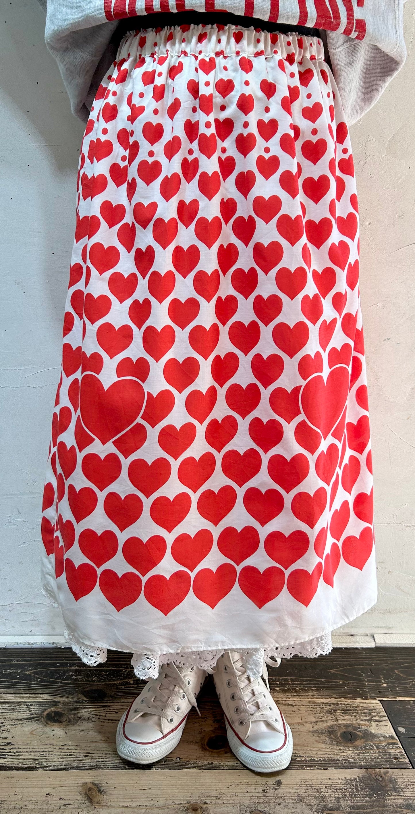 Vintage Heart Skirt [B26232]