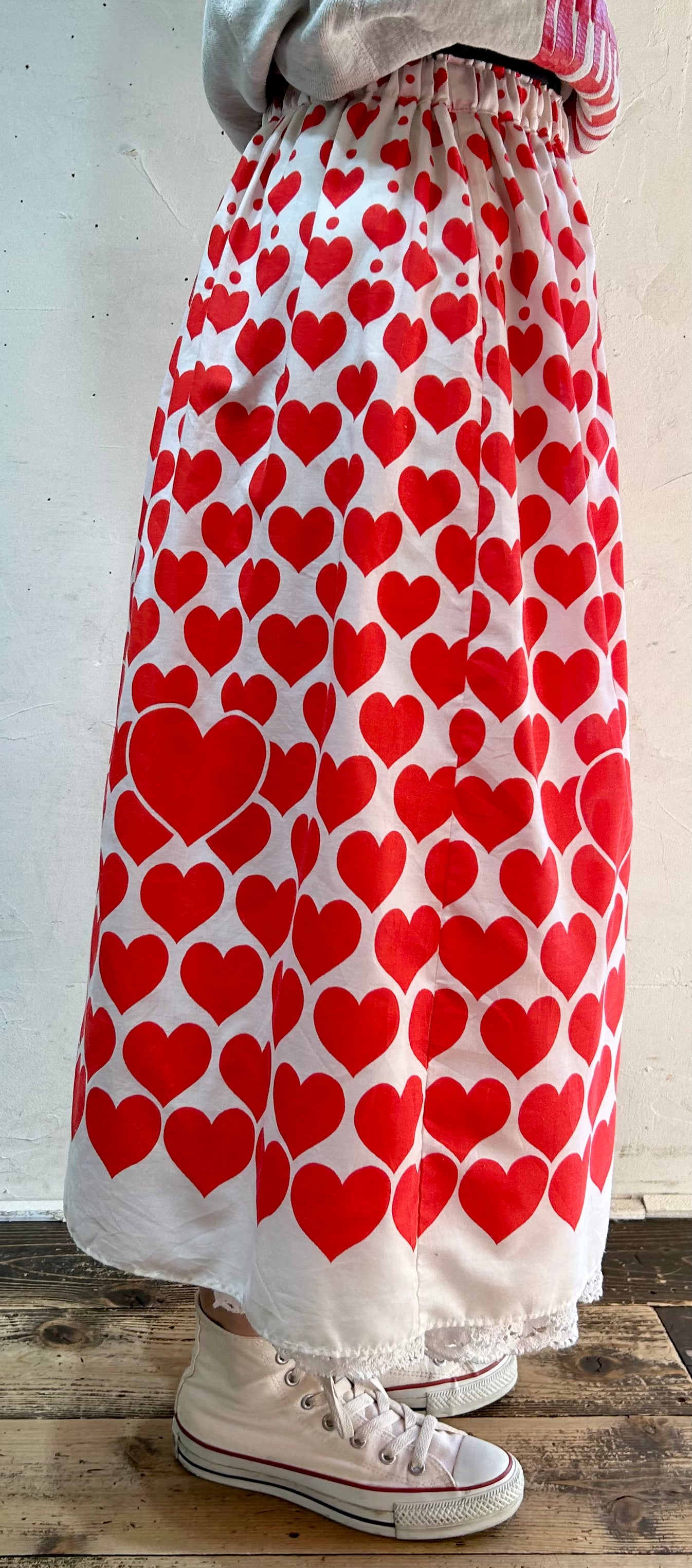 Vintage Heart Skirt [B26232]