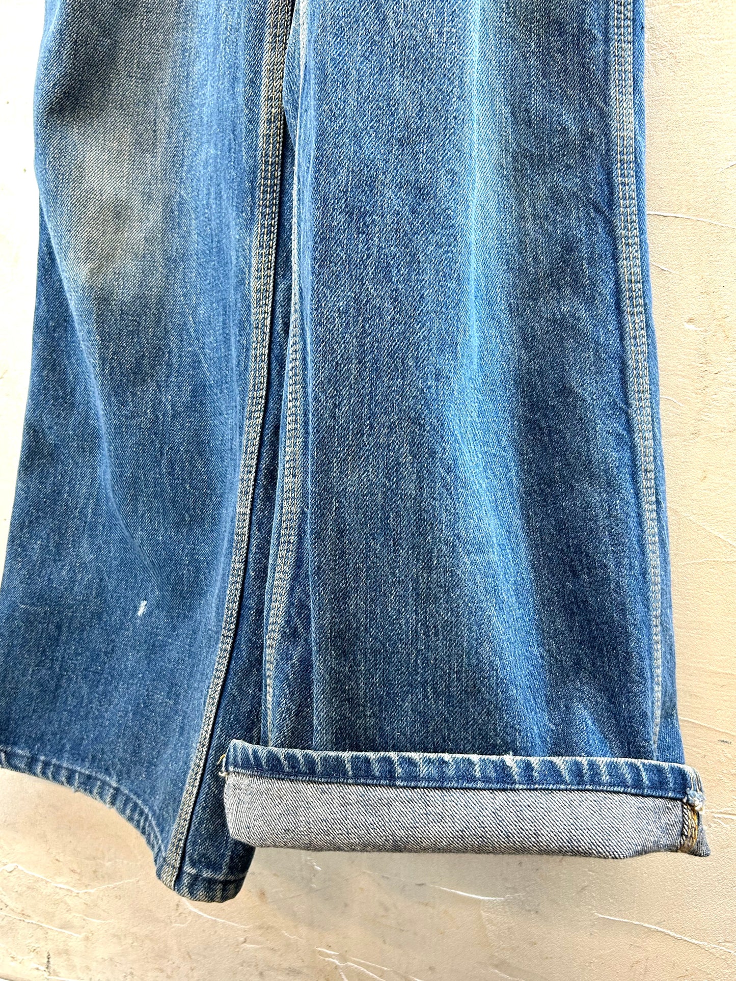 '70s Vintage Overalls MADE IN California [H28227]