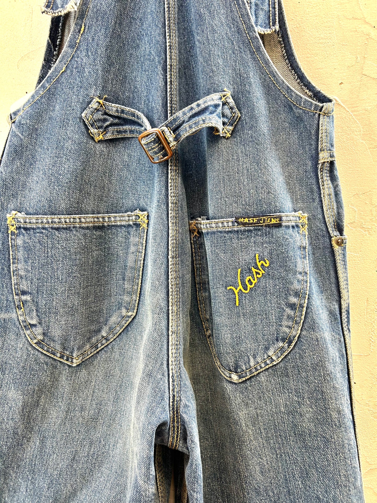 '70s Vintage Overalls MADE IN California [H28227]