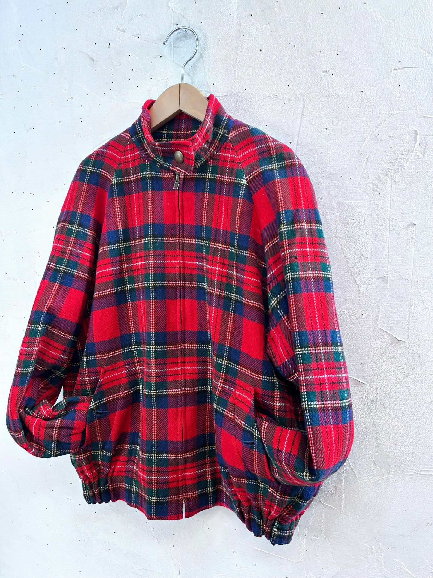 Vintage Plaid Blouson 〜PENDLETON〜 MADE IN USA  [L29102]