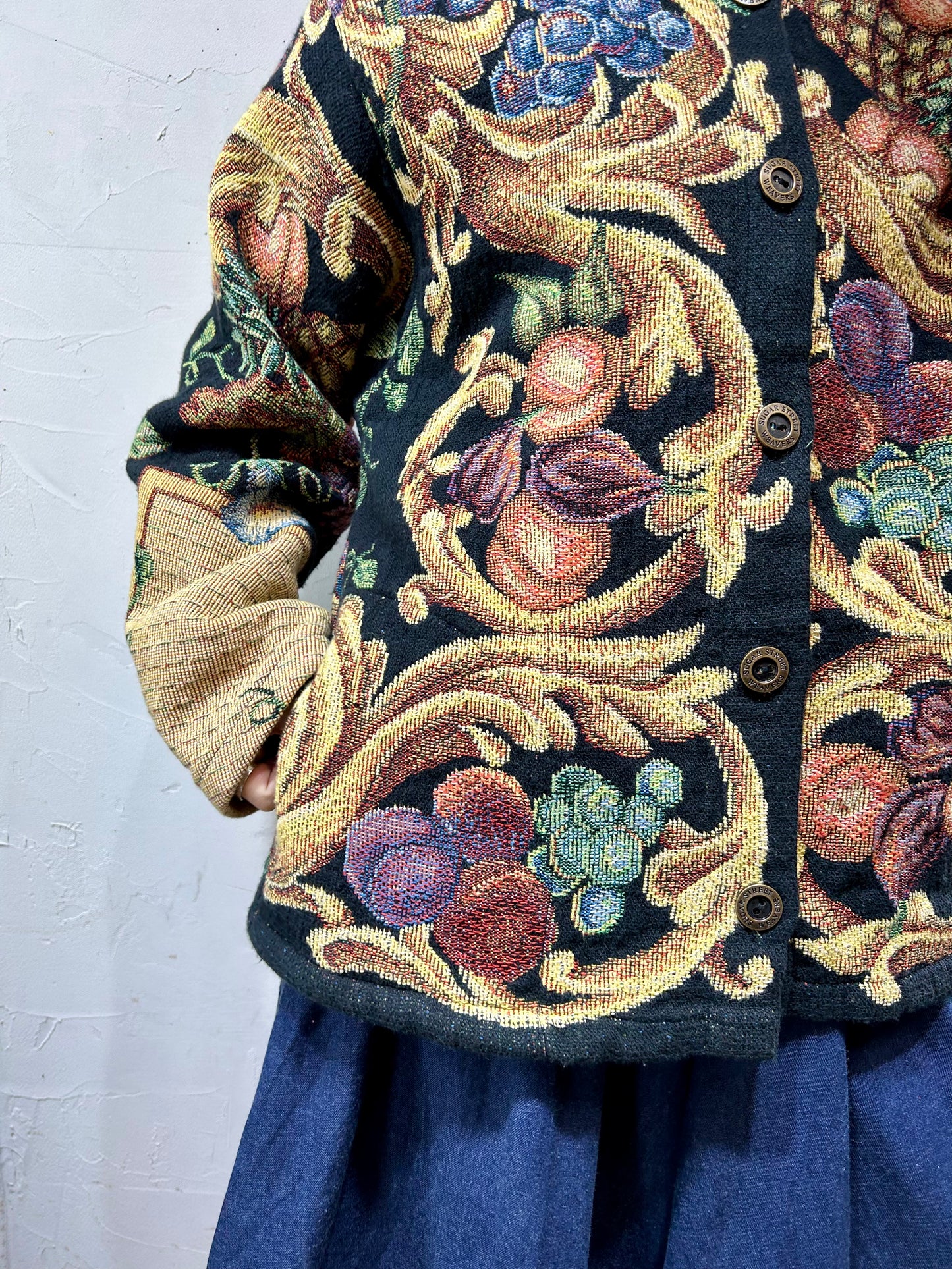 Vintage Rug Jacket 〜SUGAR STREET WEAVERS〜 [K25582]