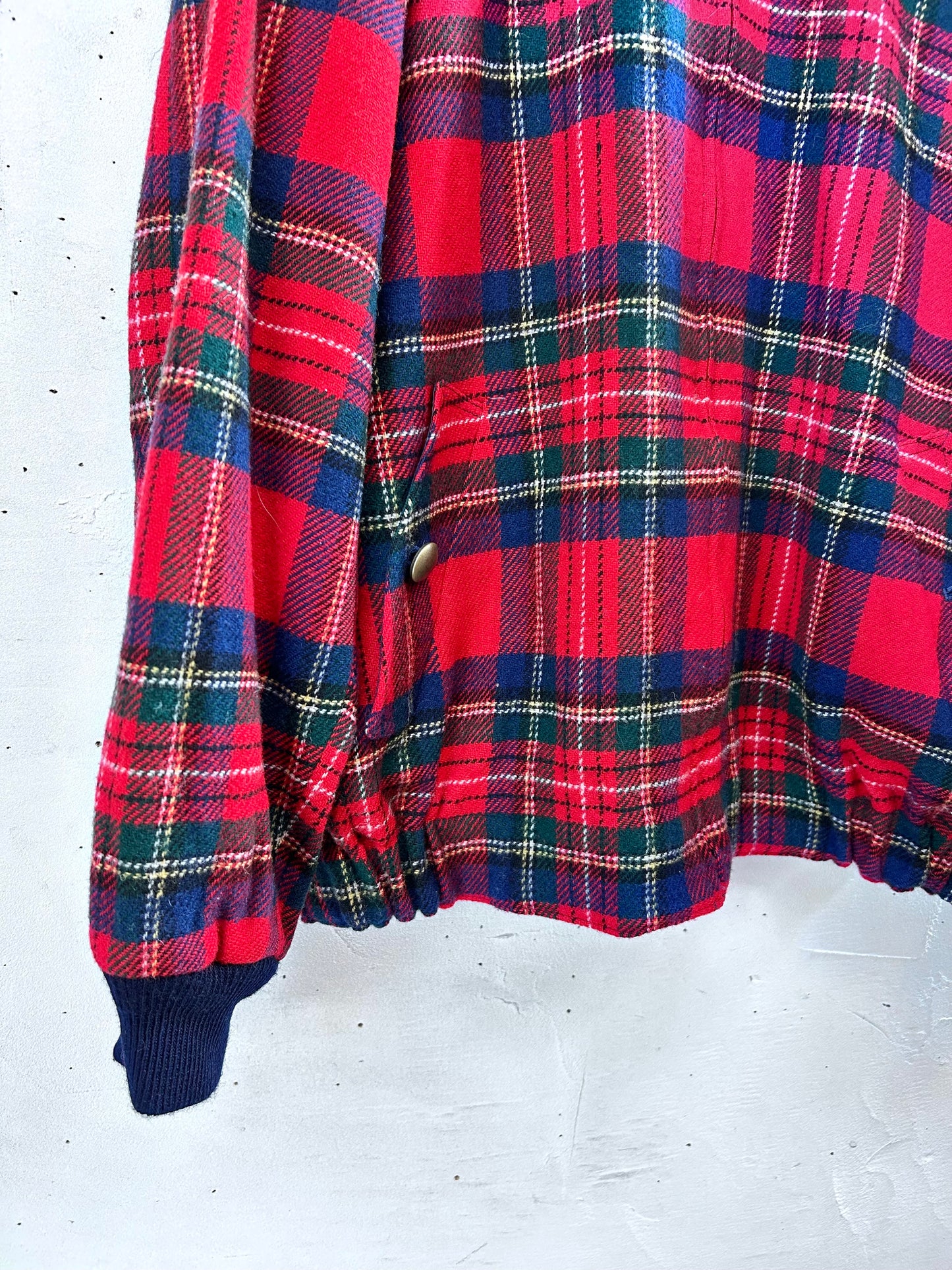 Vintage Plaid Blouson 〜PENDLETON〜 MADE IN USA  [L29102]