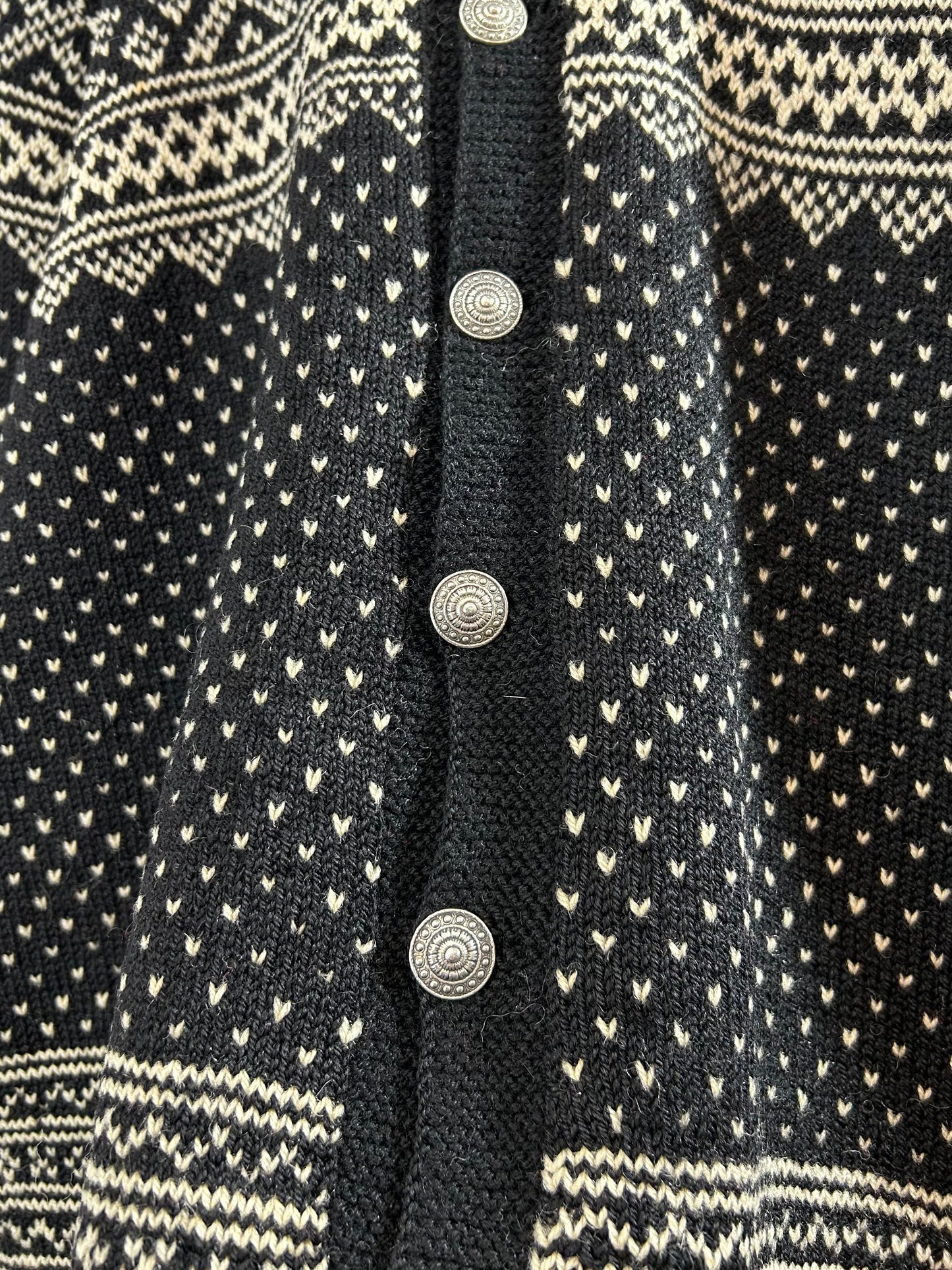 Vintage Nordic Knit Cardigan [A29329]