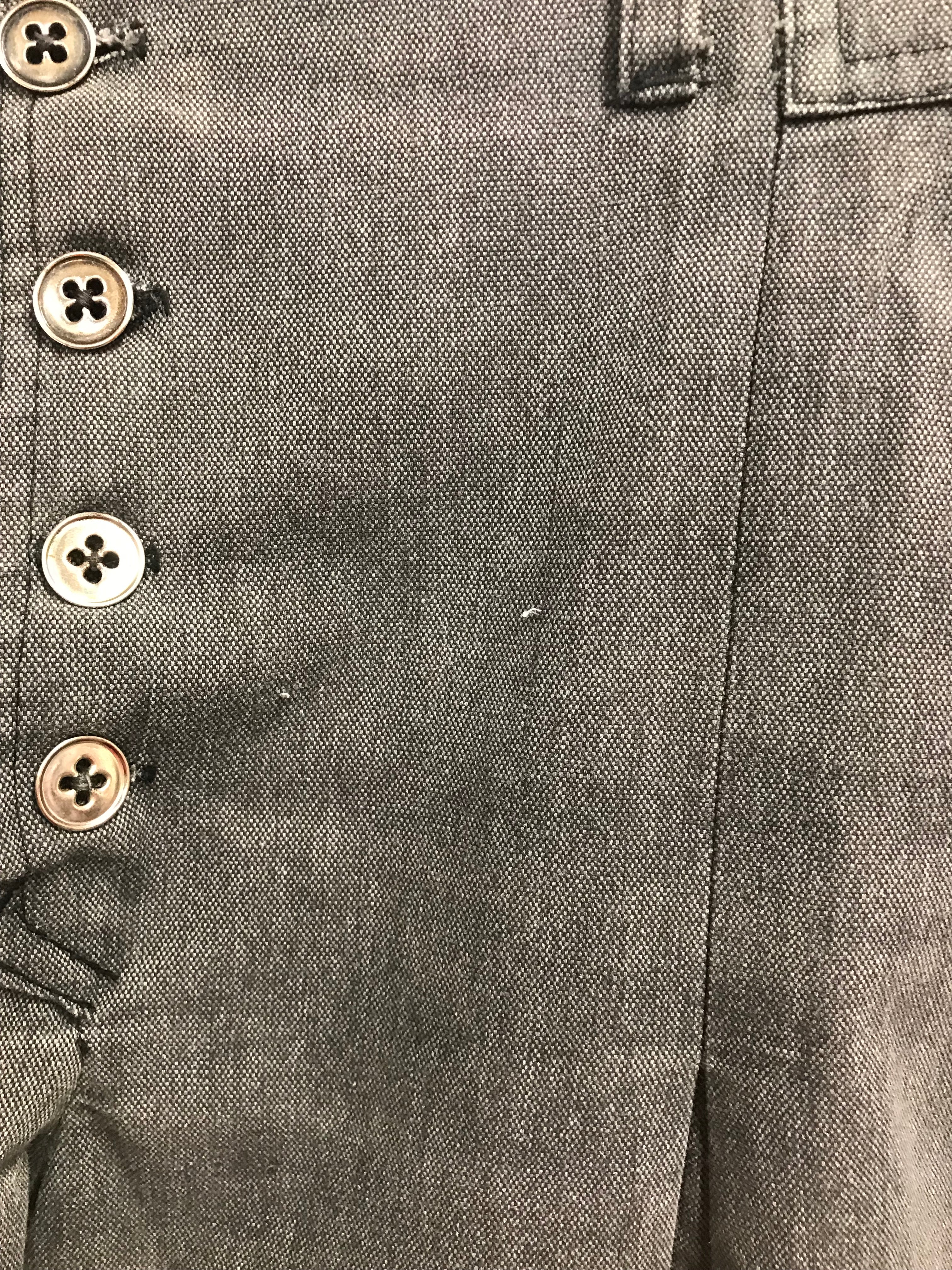 Vintage Cotton Pants Fabric En France[J25136]
