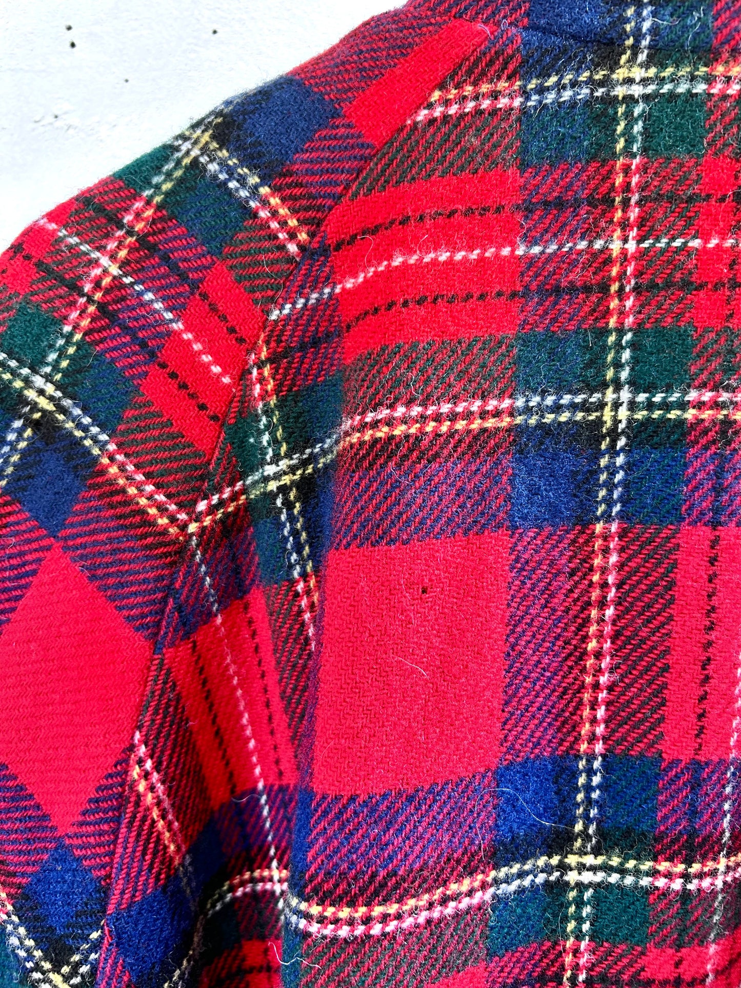 Vintage Plaid Blouson 〜PENDLETON〜 MADE IN USA  [L29102]