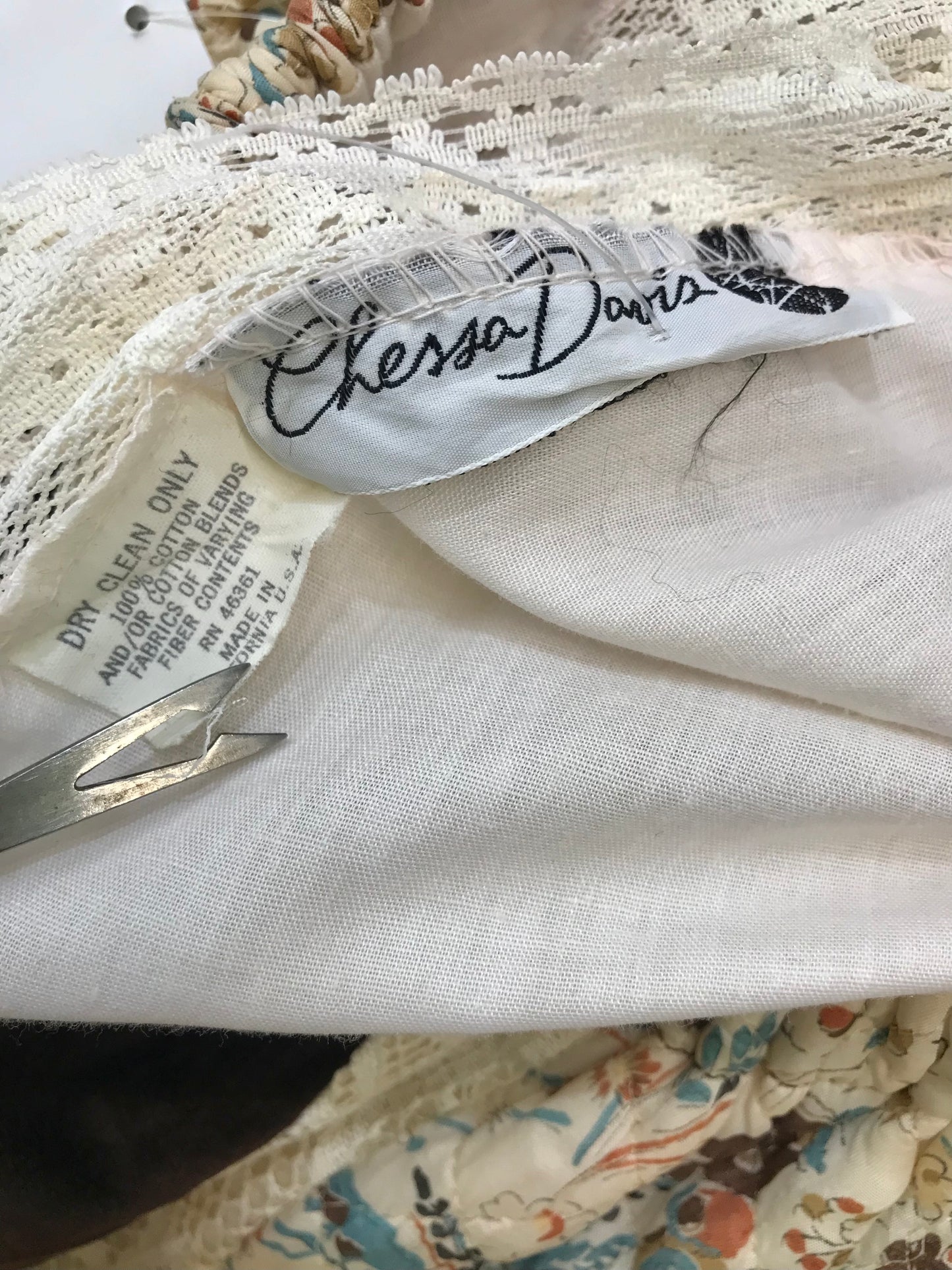 ’70s Vintage Skirt Chessa Davis[I24945]