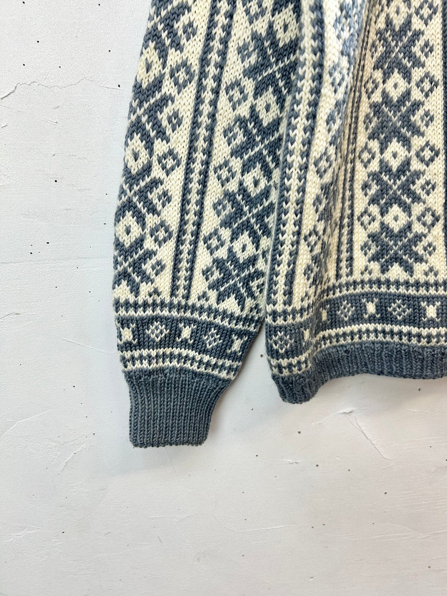 Vintage Nordic Knit Cardigan [A29328]