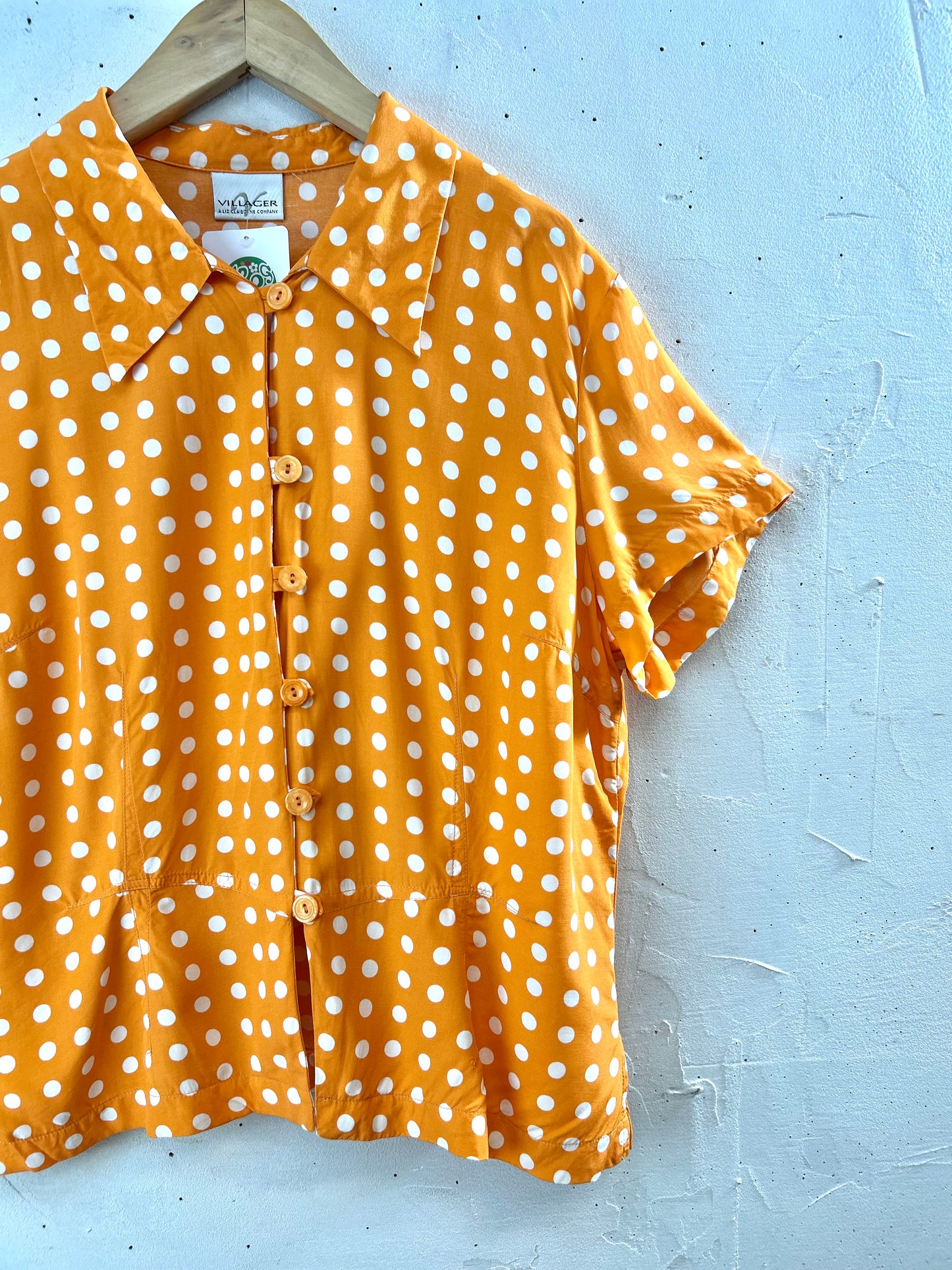 Vintage Dot Pattern Shirt [G30620]