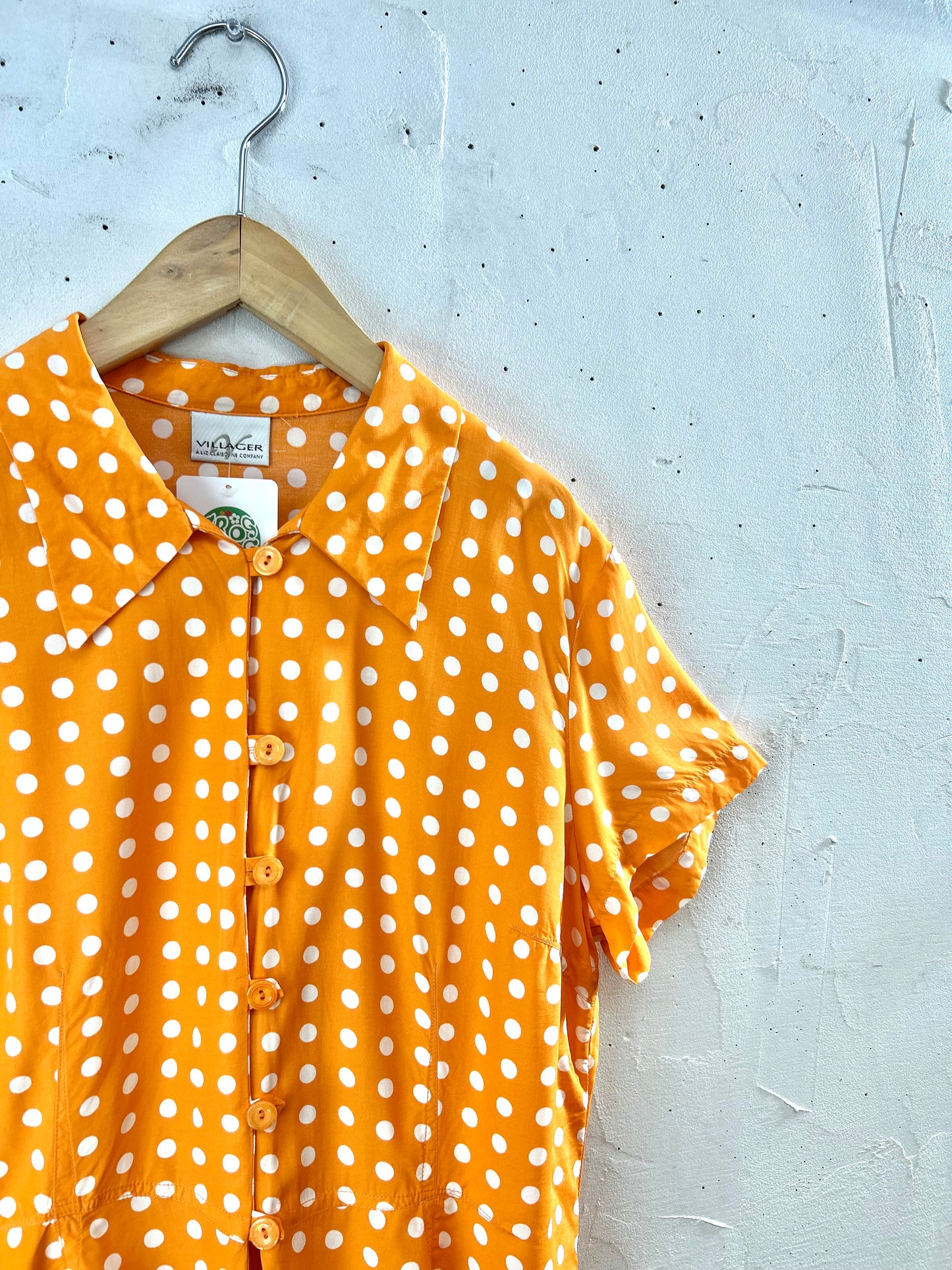 Vintage Dot Pattern Shirt [G30620]