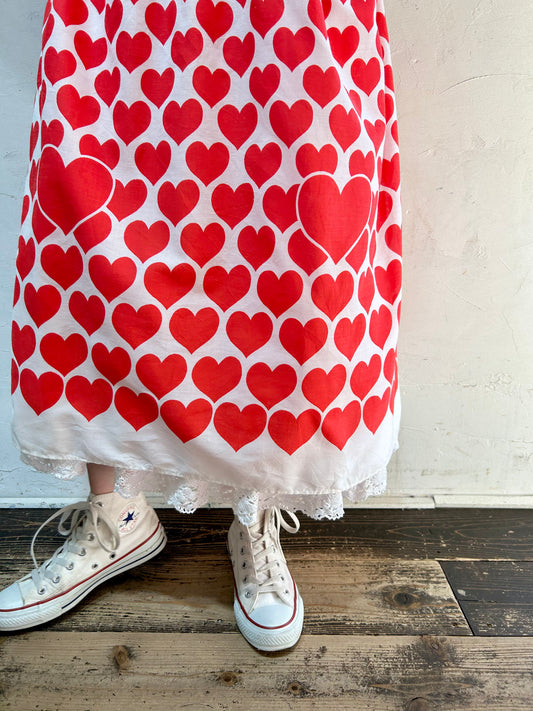 Vintage Heart Skirt [B26232]