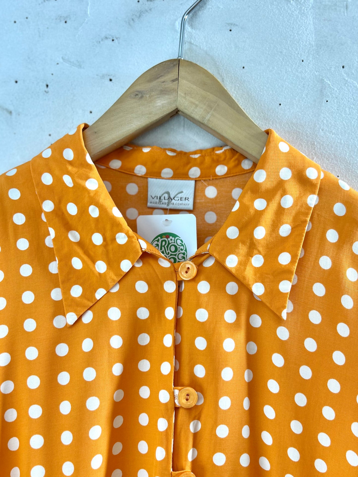 Vintage Dot Pattern Shirt [G30620]