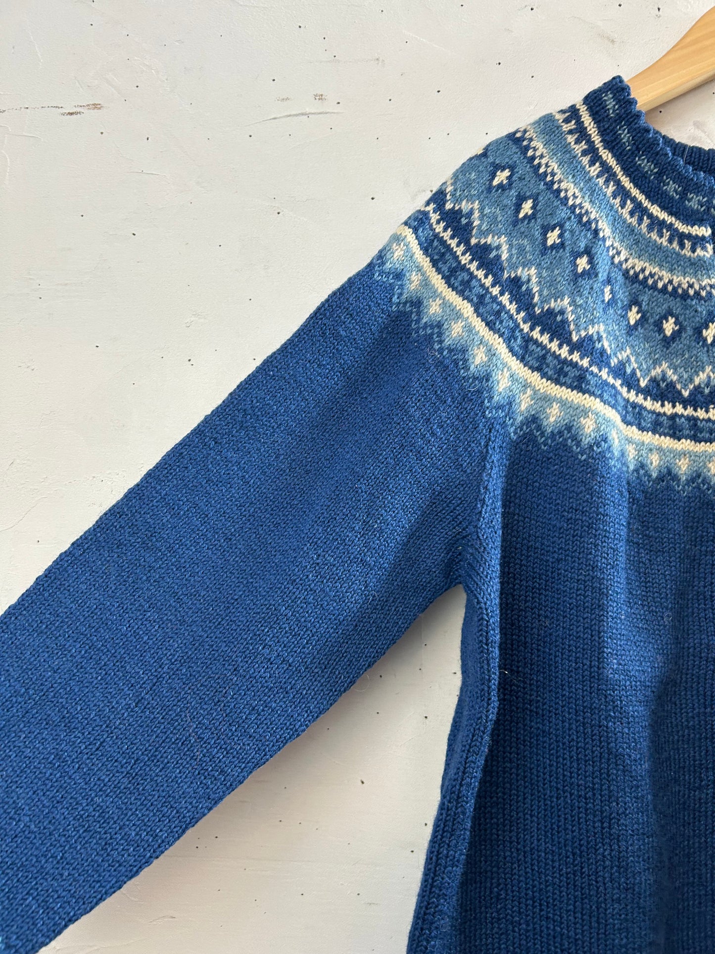 Vintage Nordic Knit Cardigan [A29330]