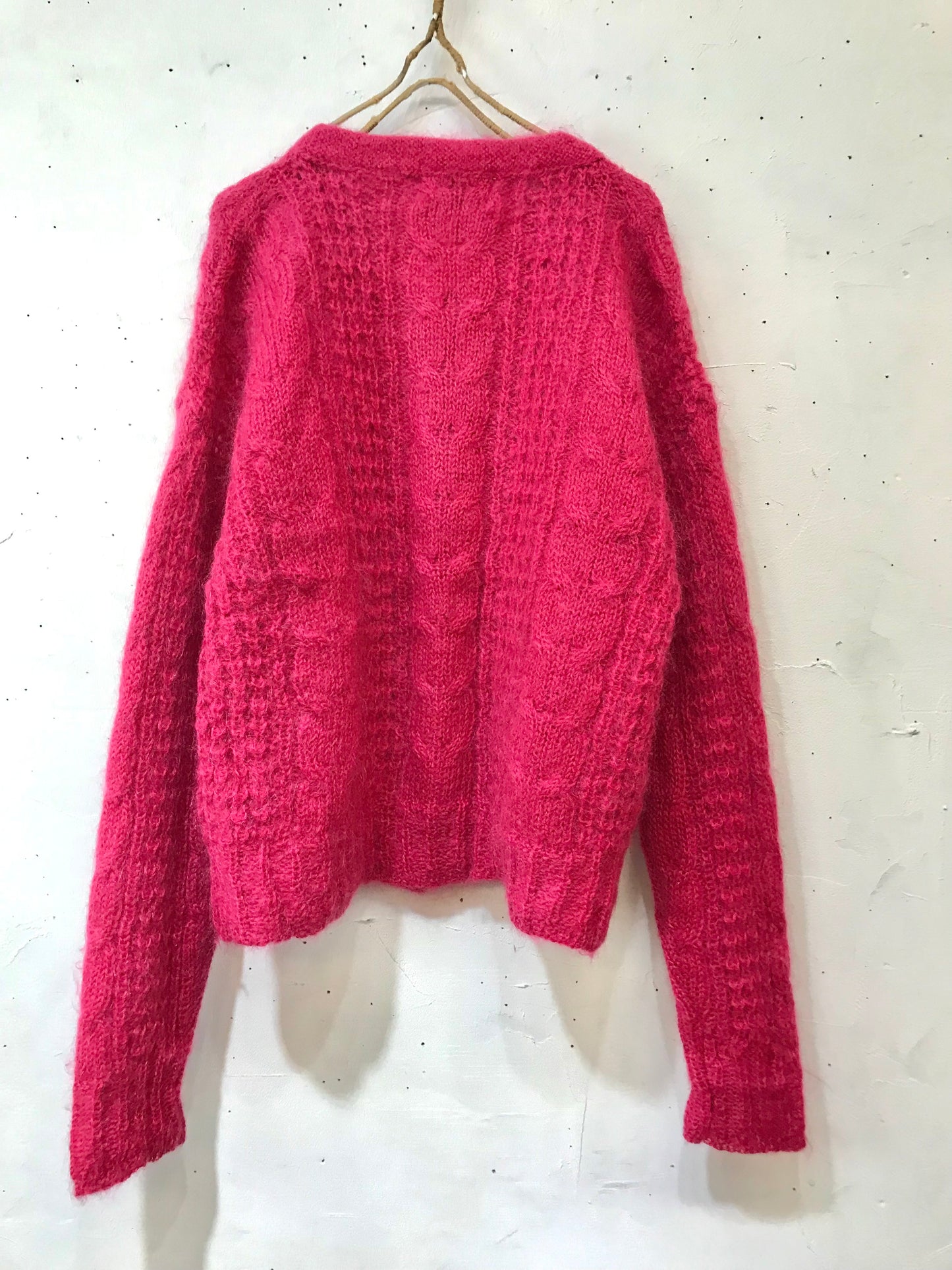 Vintage Mohair Knit Cardigan[K25549]