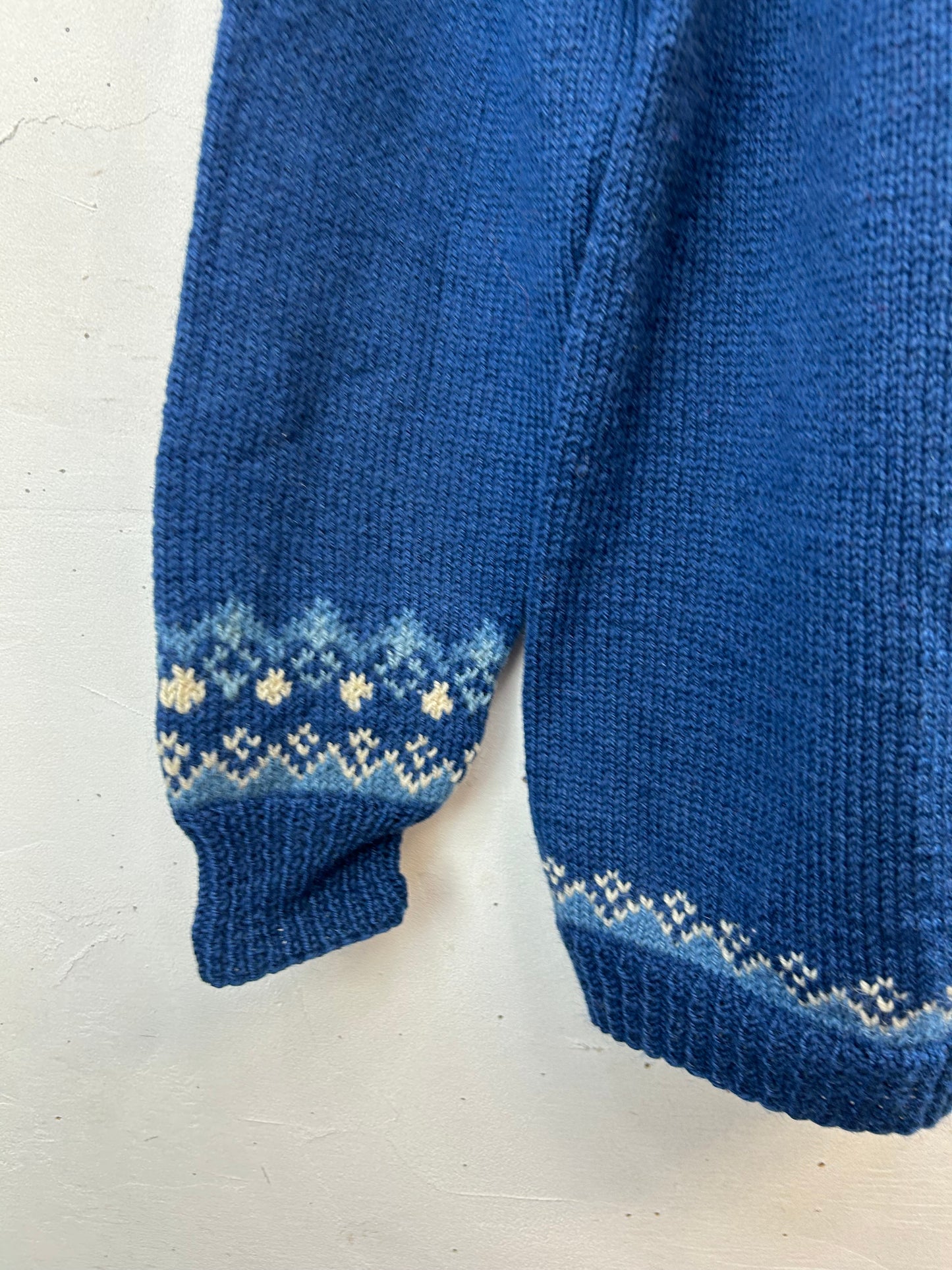 Vintage Nordic Knit Cardigan [A29330]
