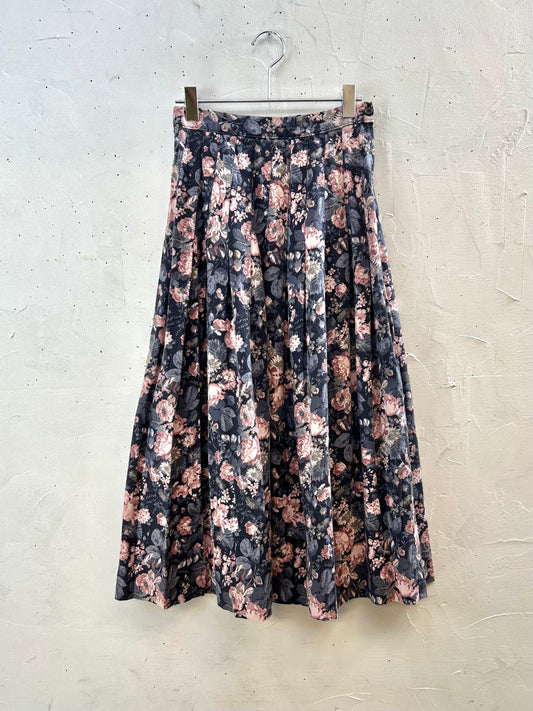 Vintage Skirt 〜laura ashley〜[I28429]