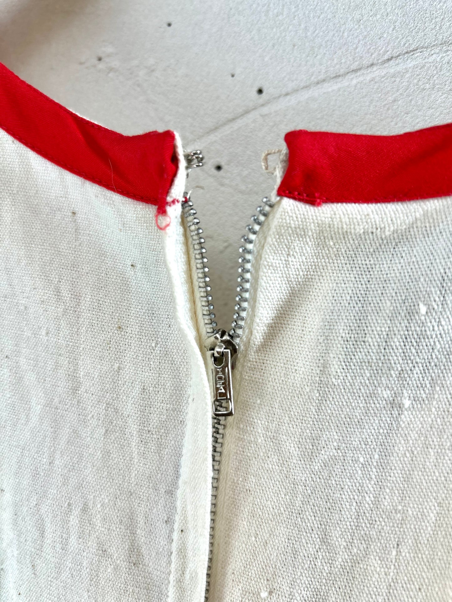 Vintage HAND MADE  Dress MADE IN MEXICO  [E30189]