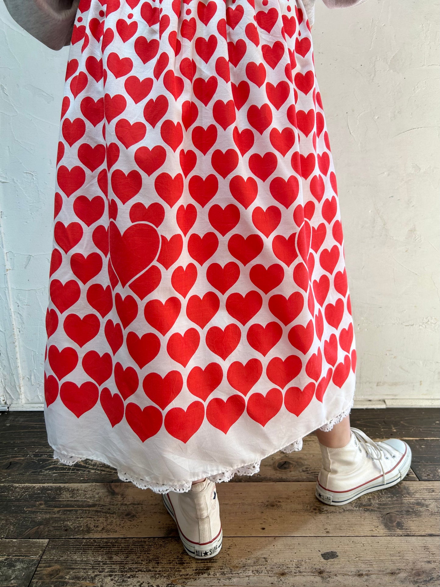 Vintage Heart Skirt [B26232]